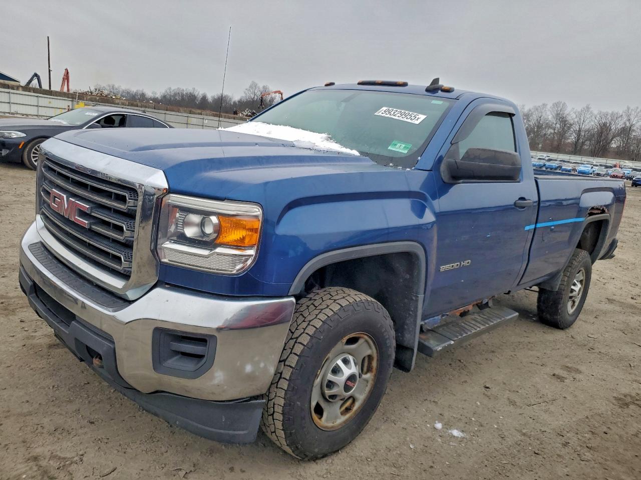 2015 Gmc 2500 Sierra Blue vin: 1GT02XEB7FZ512789