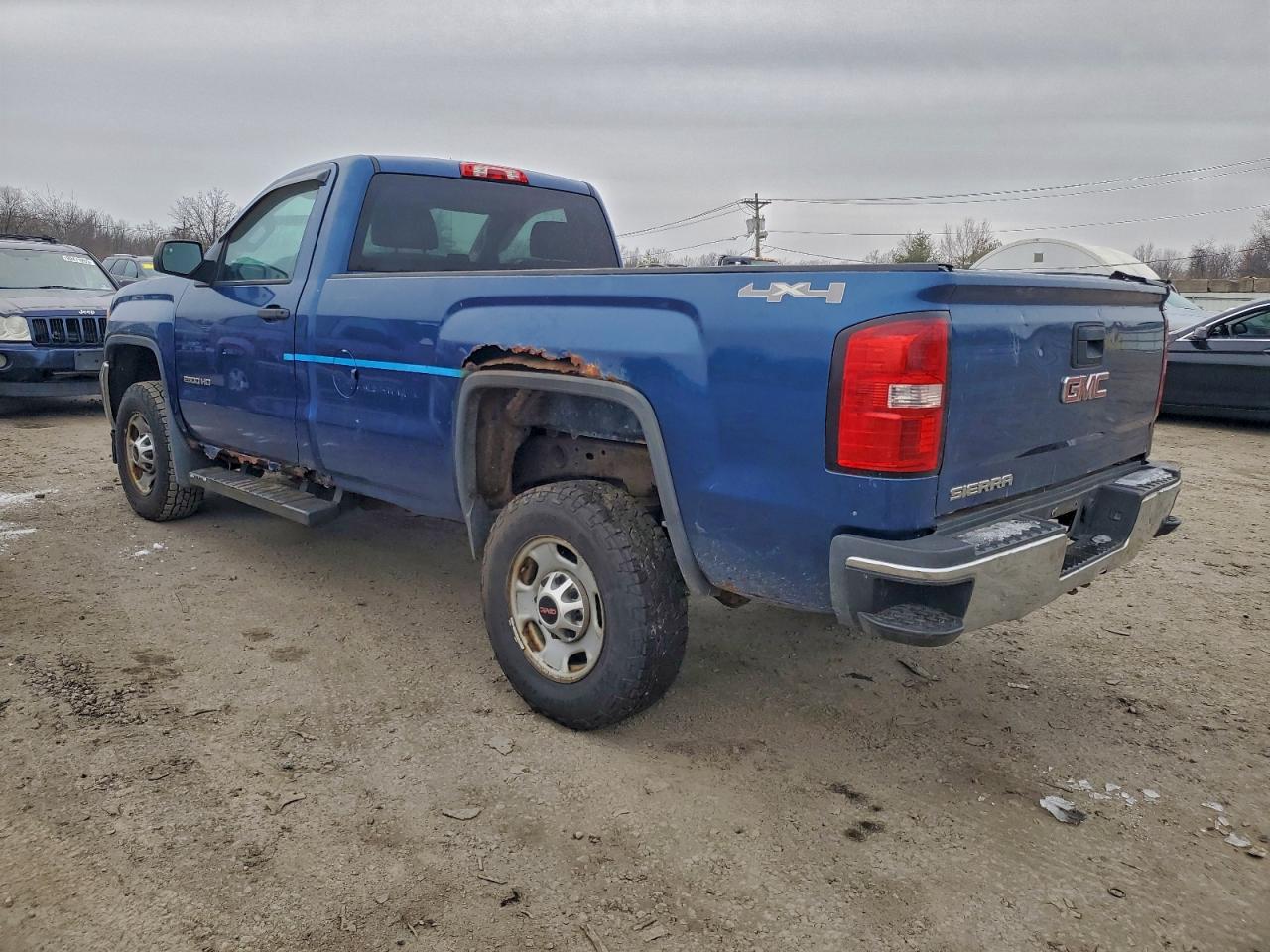 2015 Gmc 2500 Sierra Blue vin: 1GT02XEB7FZ512789