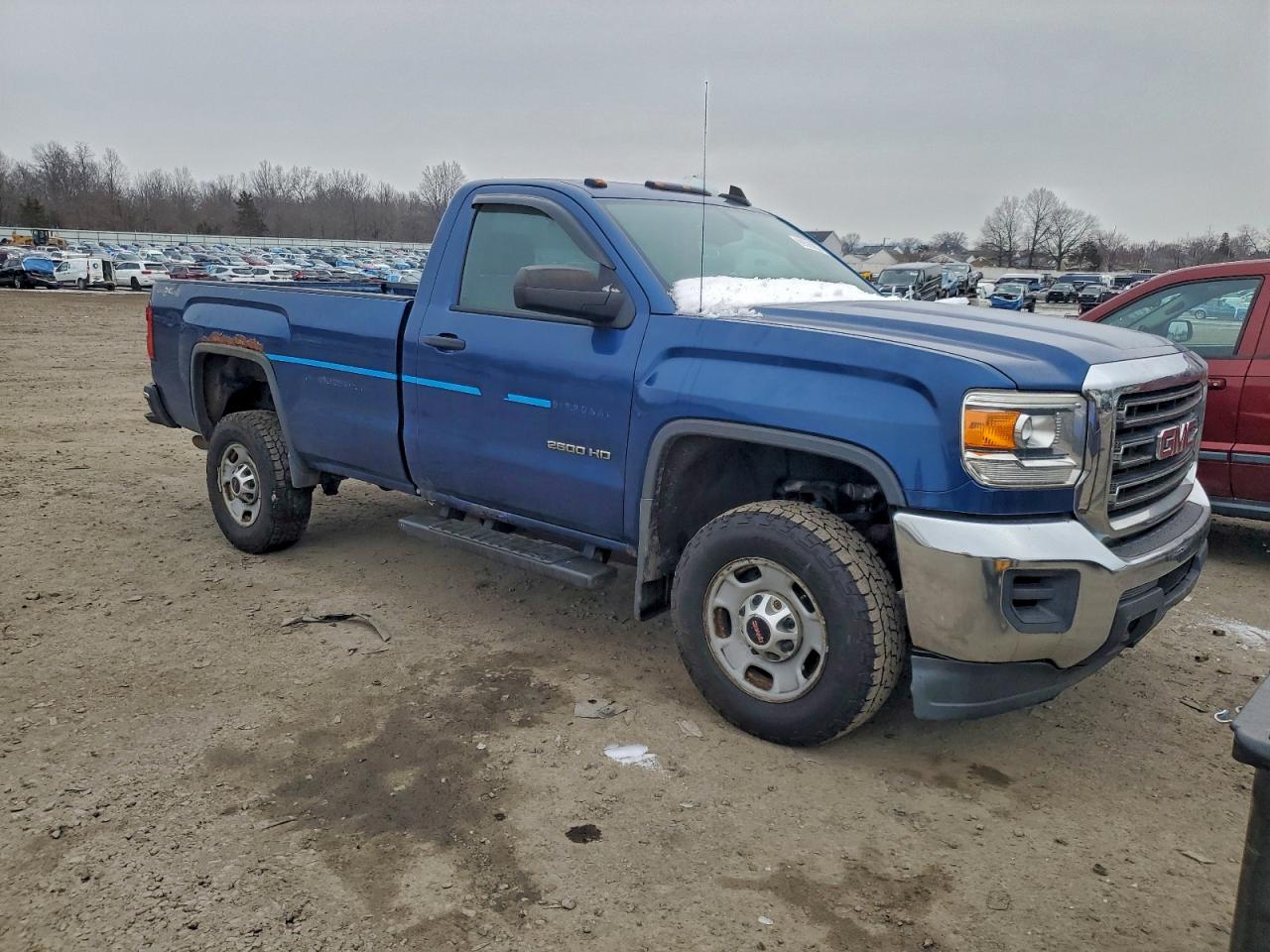 2015 Gmc 2500 Sierra Blue vin: 1GT02XEB7FZ512789