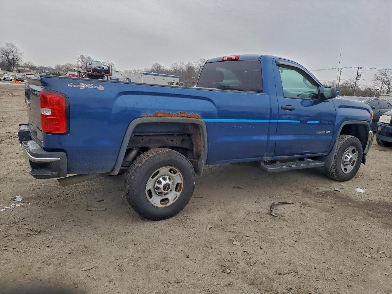 2015 Gmc 2500 Sierra Blue vin: 1GT02XEB7FZ512789
