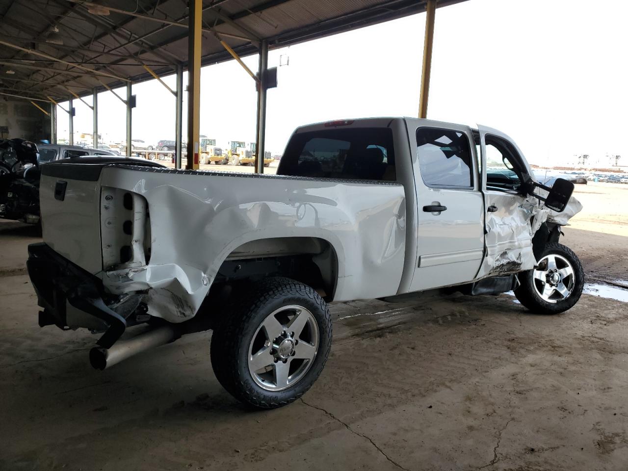 2011 Gmc Sierra C2500 Sle Белый vin: 1GT110C87BF104777