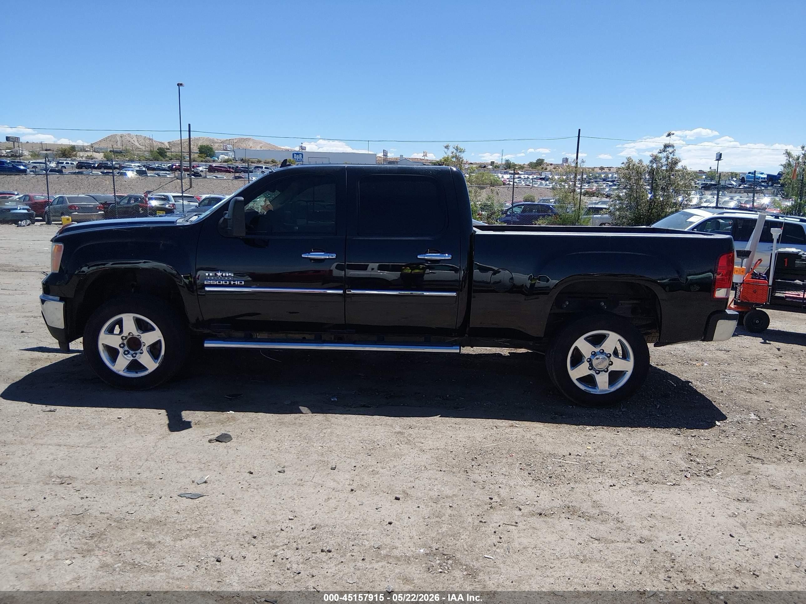 2014 Gmc Sierra 2500hd Sle Black vin: 1GT110CG9EF159498
