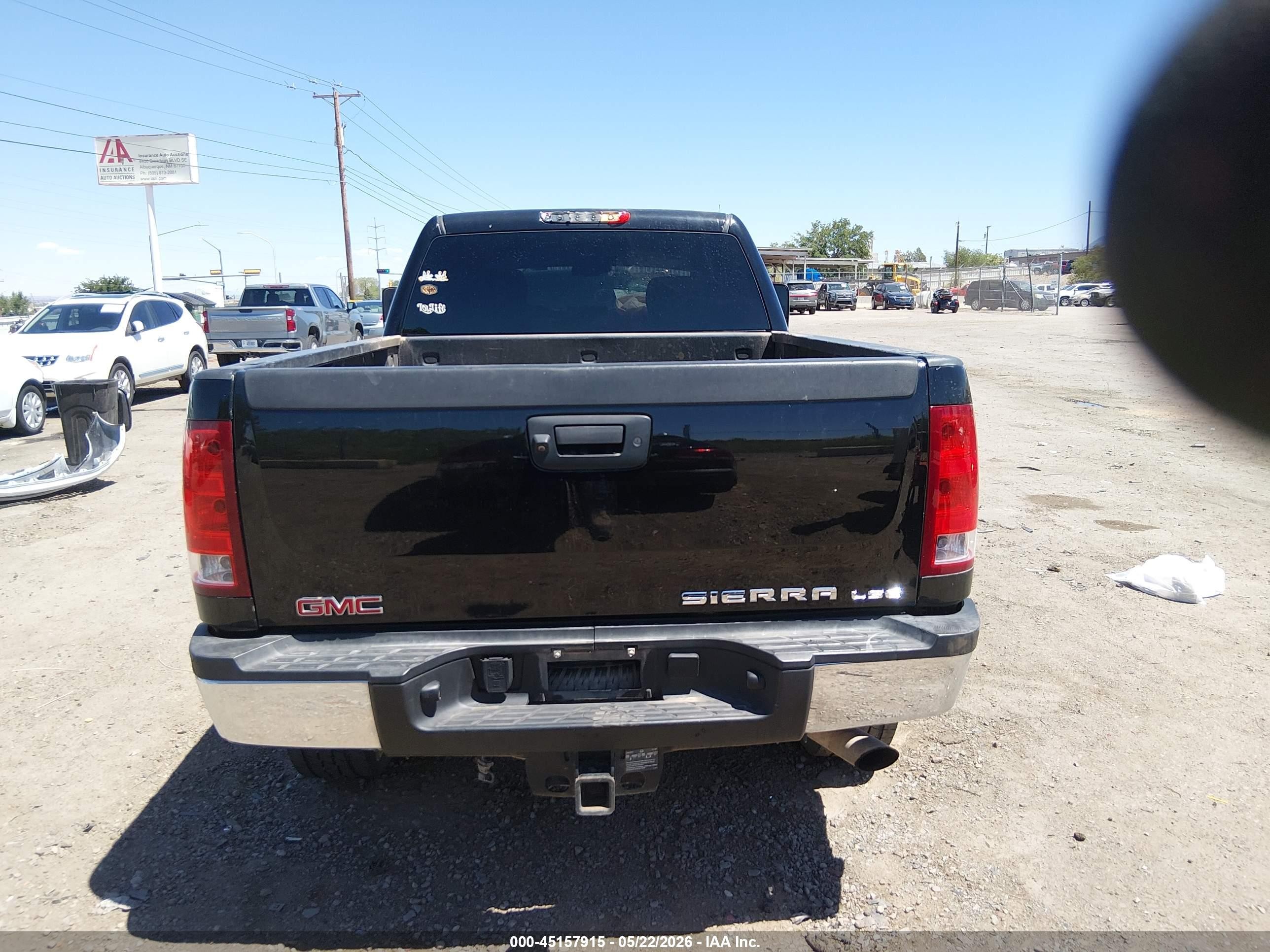 2014 Gmc Sierra 2500hd Sle Black vin: 1GT110CG9EF159498