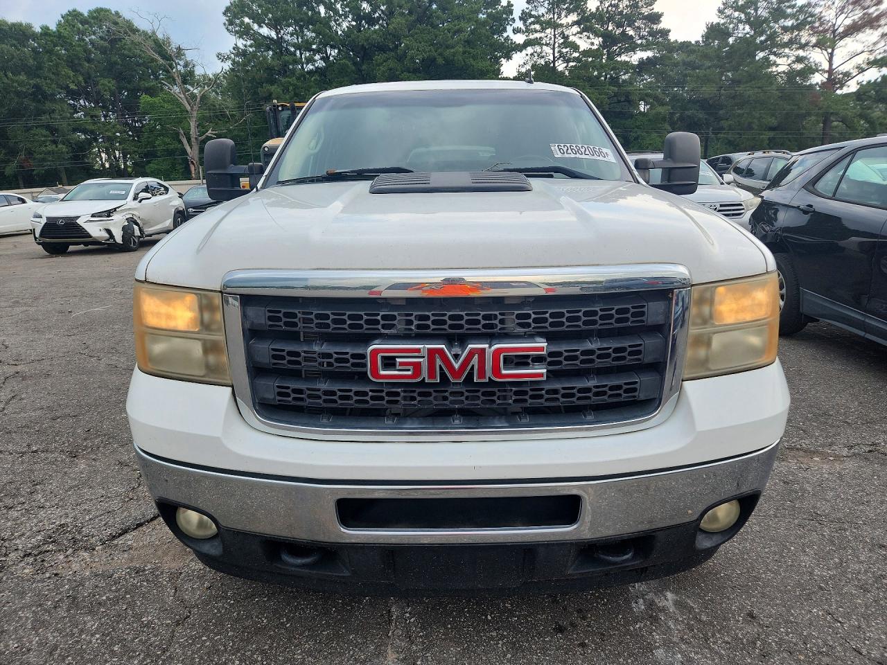 2011 Gmc Sierra C2500 Sle White vin: 1GT110CGXBF102495