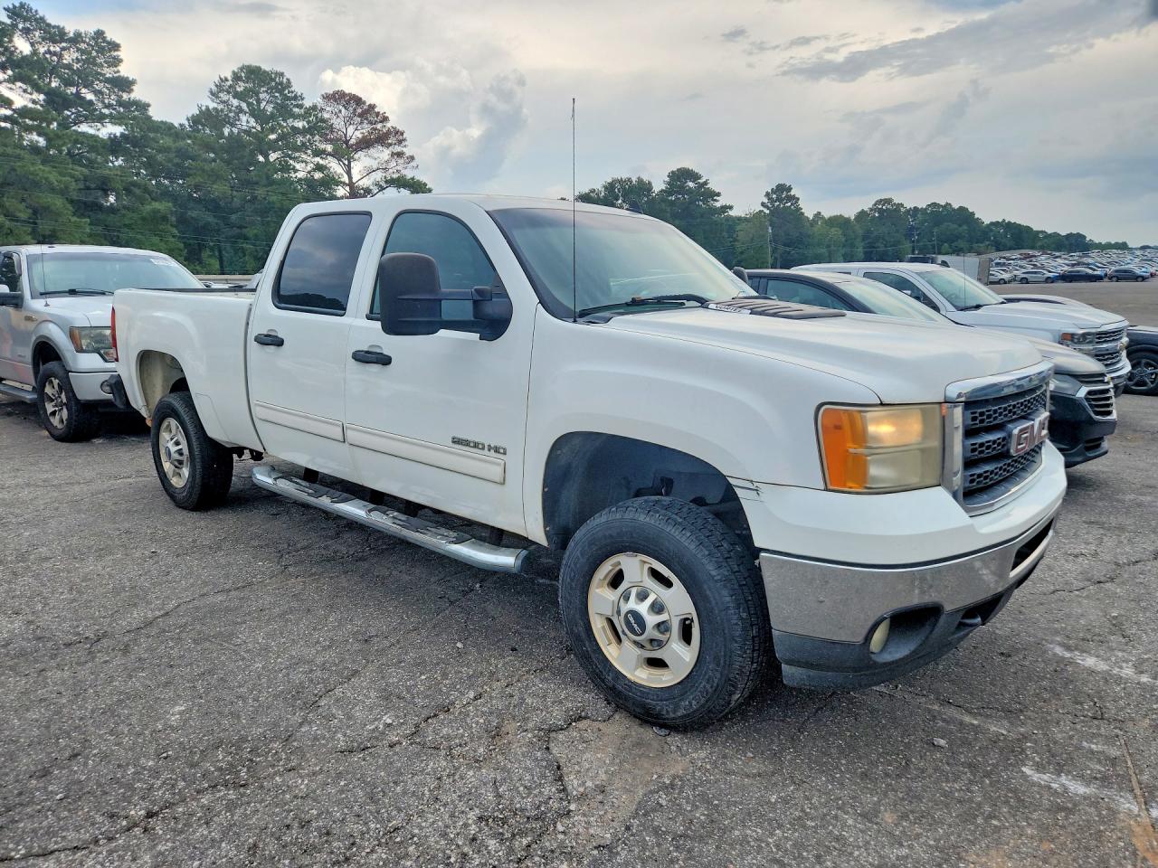 2011 Gmc Sierra C2500 Sle White vin: 1GT110CGXBF102495