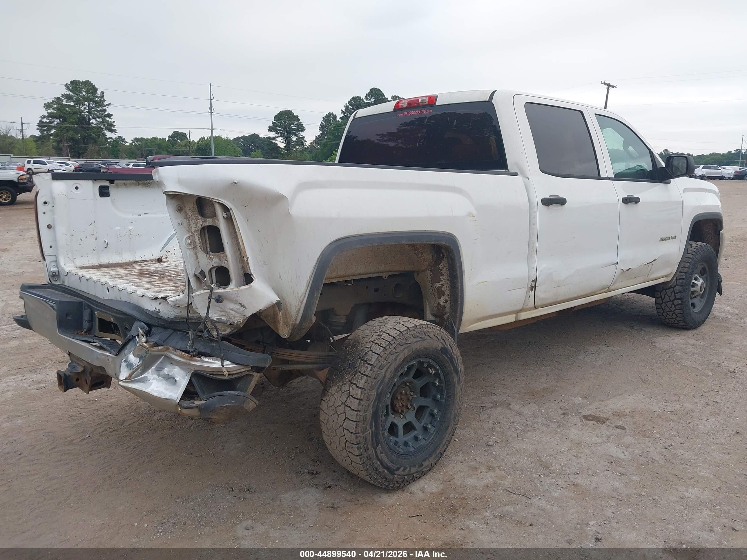 2015 Gmc Sierra 2500hd   Белый vin: 1GT11XEG1FF128169