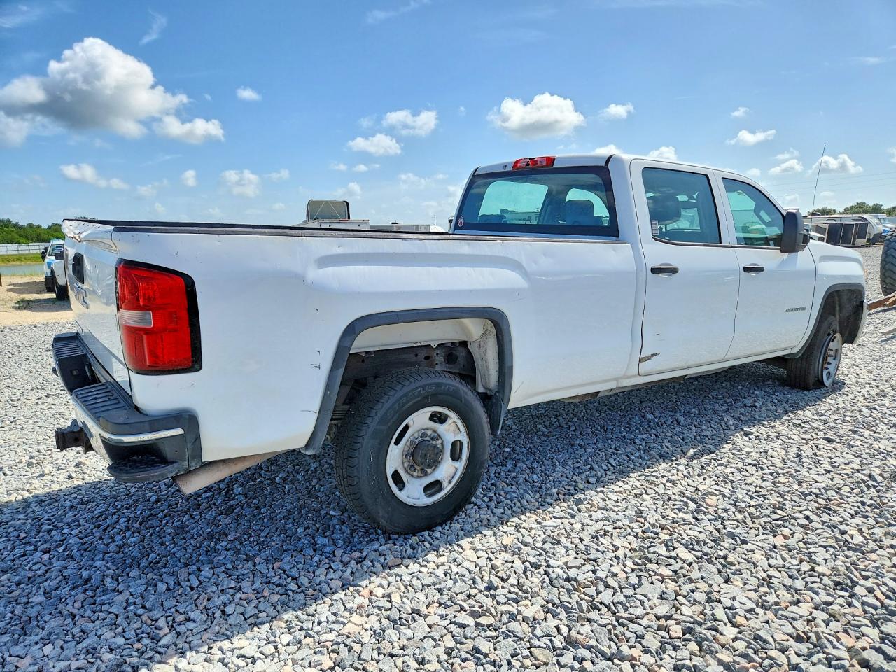 2015 Gmc Sierra C2500 Heavy Duty White vin: 1GT11XEG1FF144081
