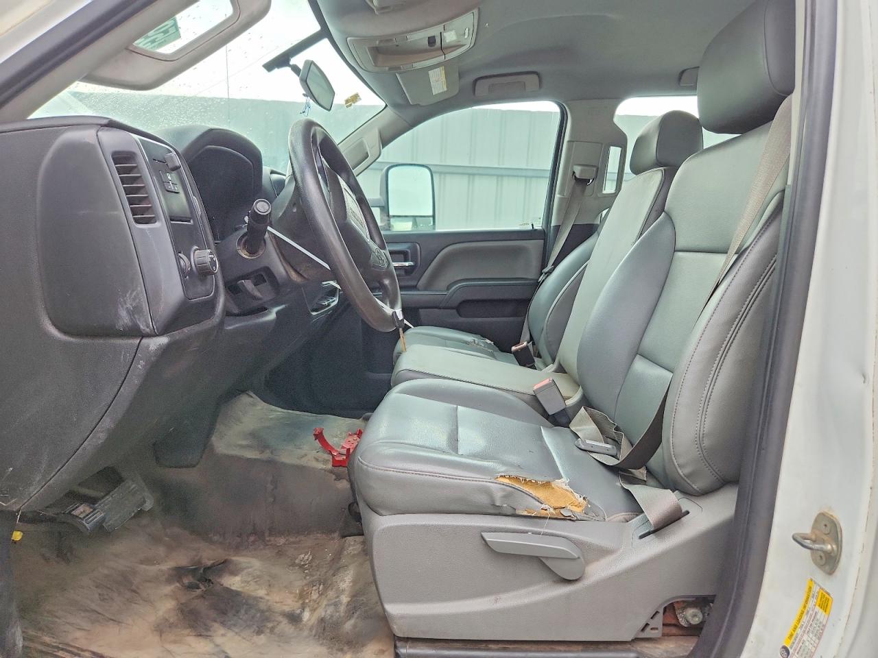 2015 Gmc Sierra C2500 Heavy Duty White vin: 1GT11XEG1FF144081