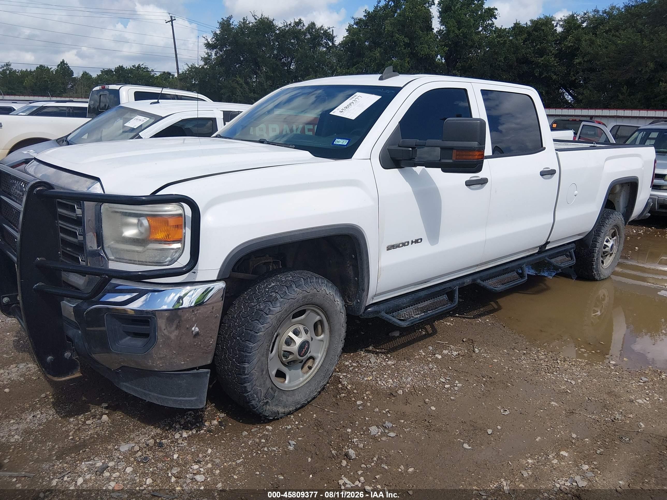 2015 Gmc Sierra 2500hd Available Wifi   White vin: 1GT11XEG8FF641340
