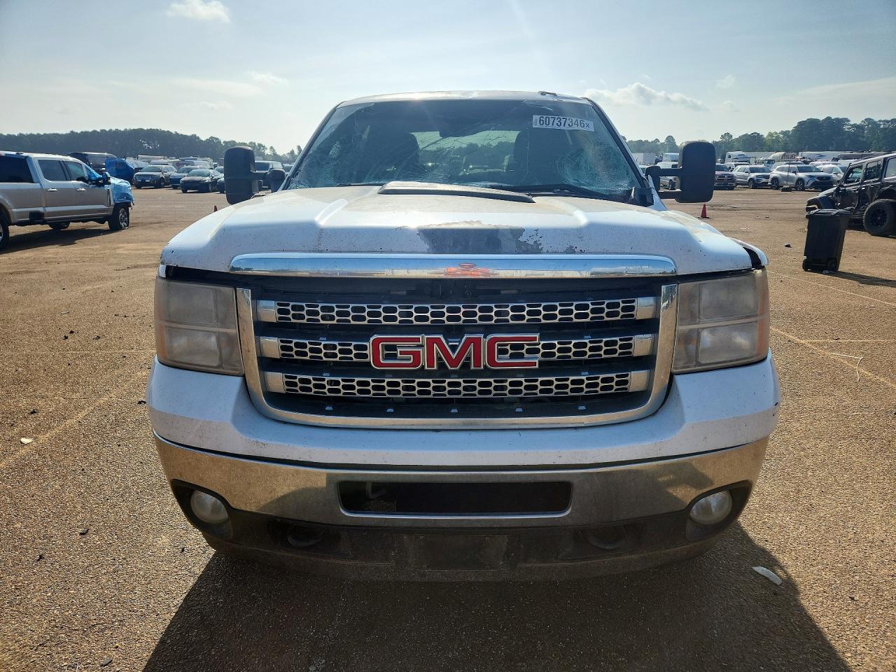 2014 Gmc Sierra K2500 Sle White vin: 1GT120C80EF182917