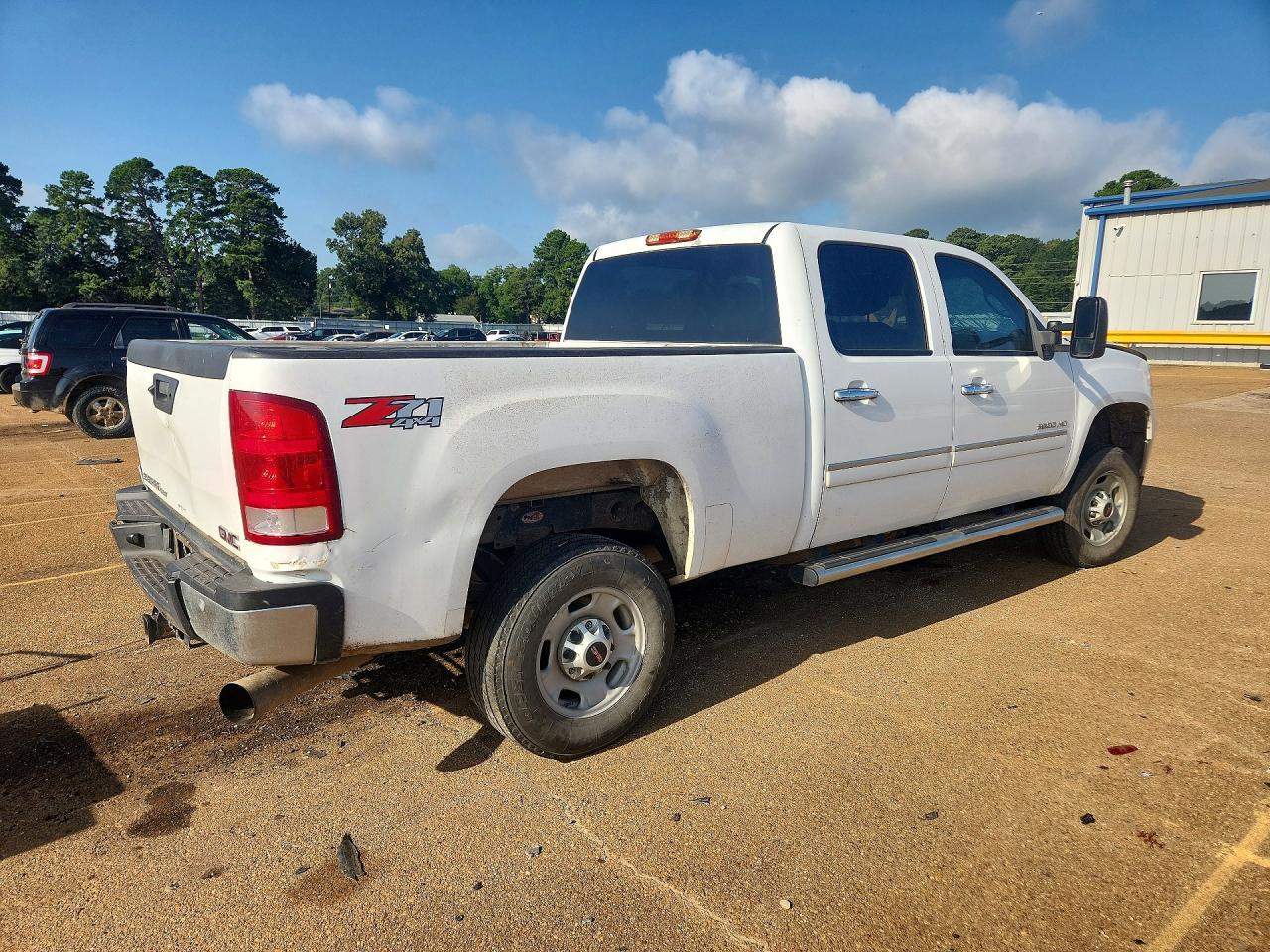2014 Gmc Sierra K2500 Sle White vin: 1GT120C80EF182917
