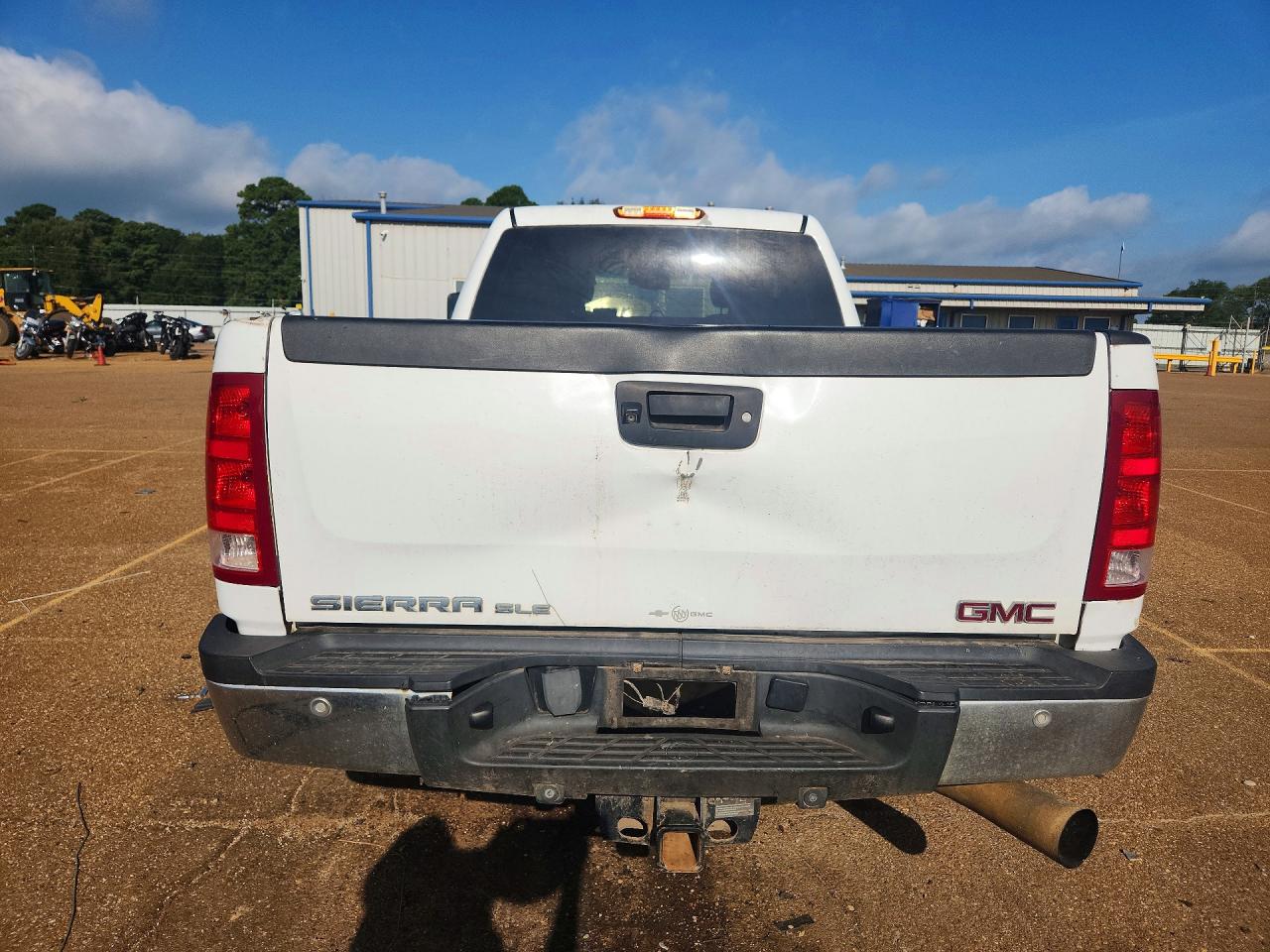 2014 Gmc Sierra K2500 Sle White vin: 1GT120C80EF182917