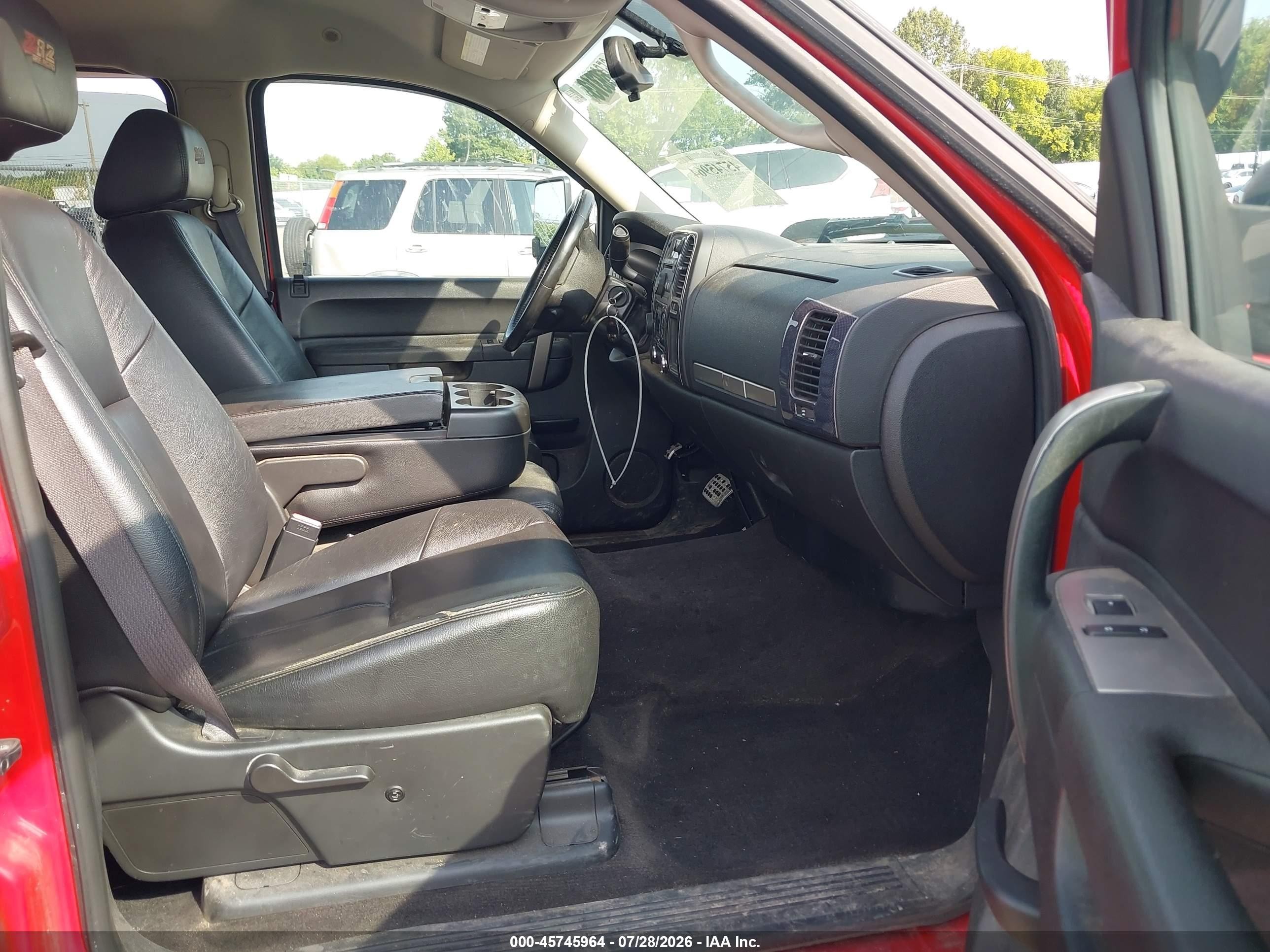 2011 Gmc Sierra 2500hd Sle Red vin: 1GT120C82BF191792