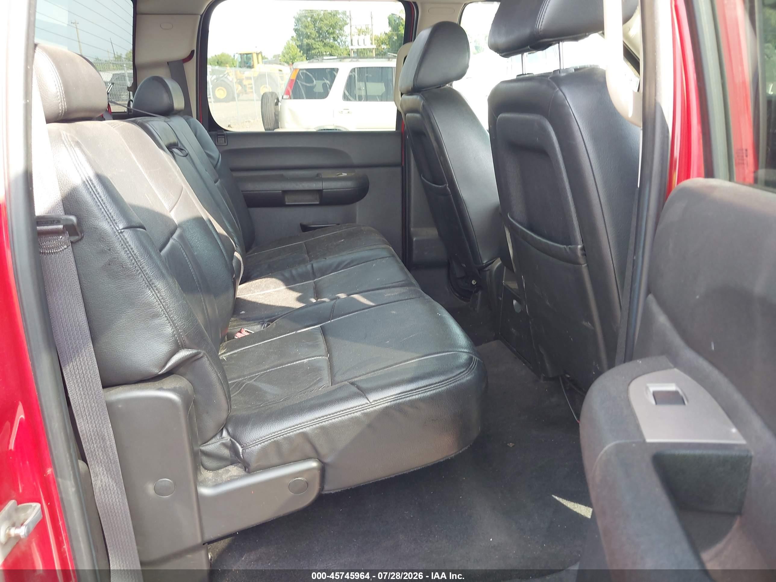 2011 Gmc Sierra 2500hd Sle Red vin: 1GT120C82BF191792