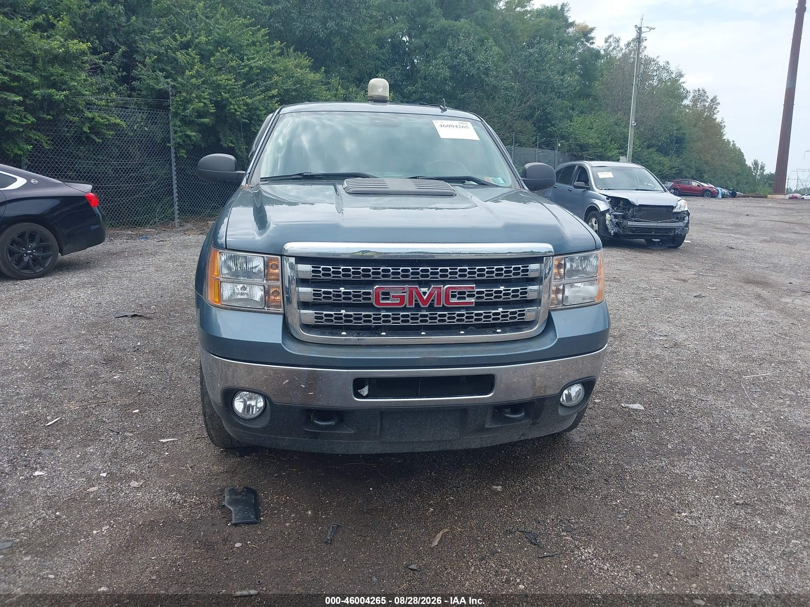 2013 Gmc Sierra 2500hd Sle Blue vin: 1GT120C83DF149134