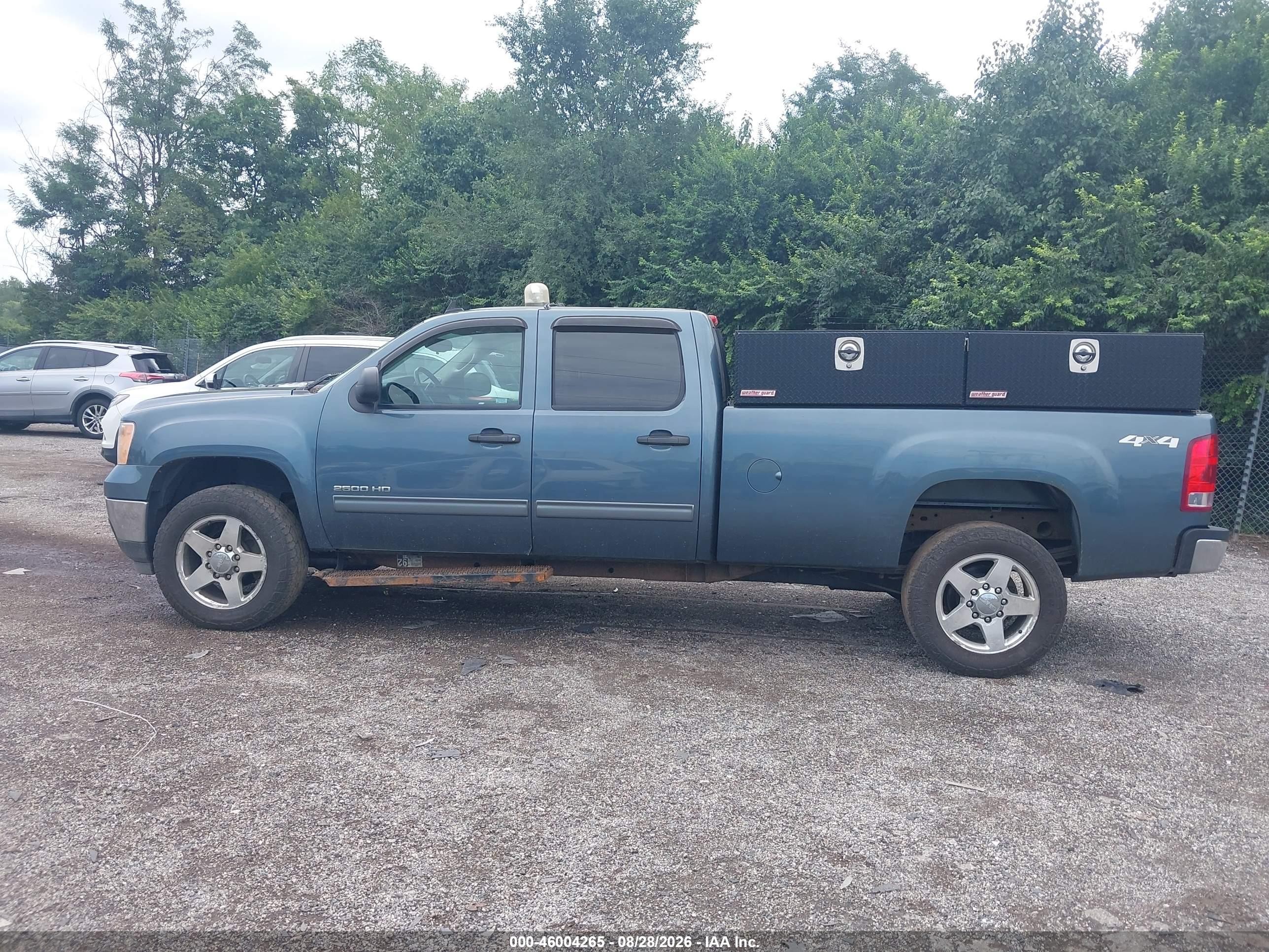 2013 Gmc Sierra 2500hd Sle Blue vin: 1GT120C83DF149134