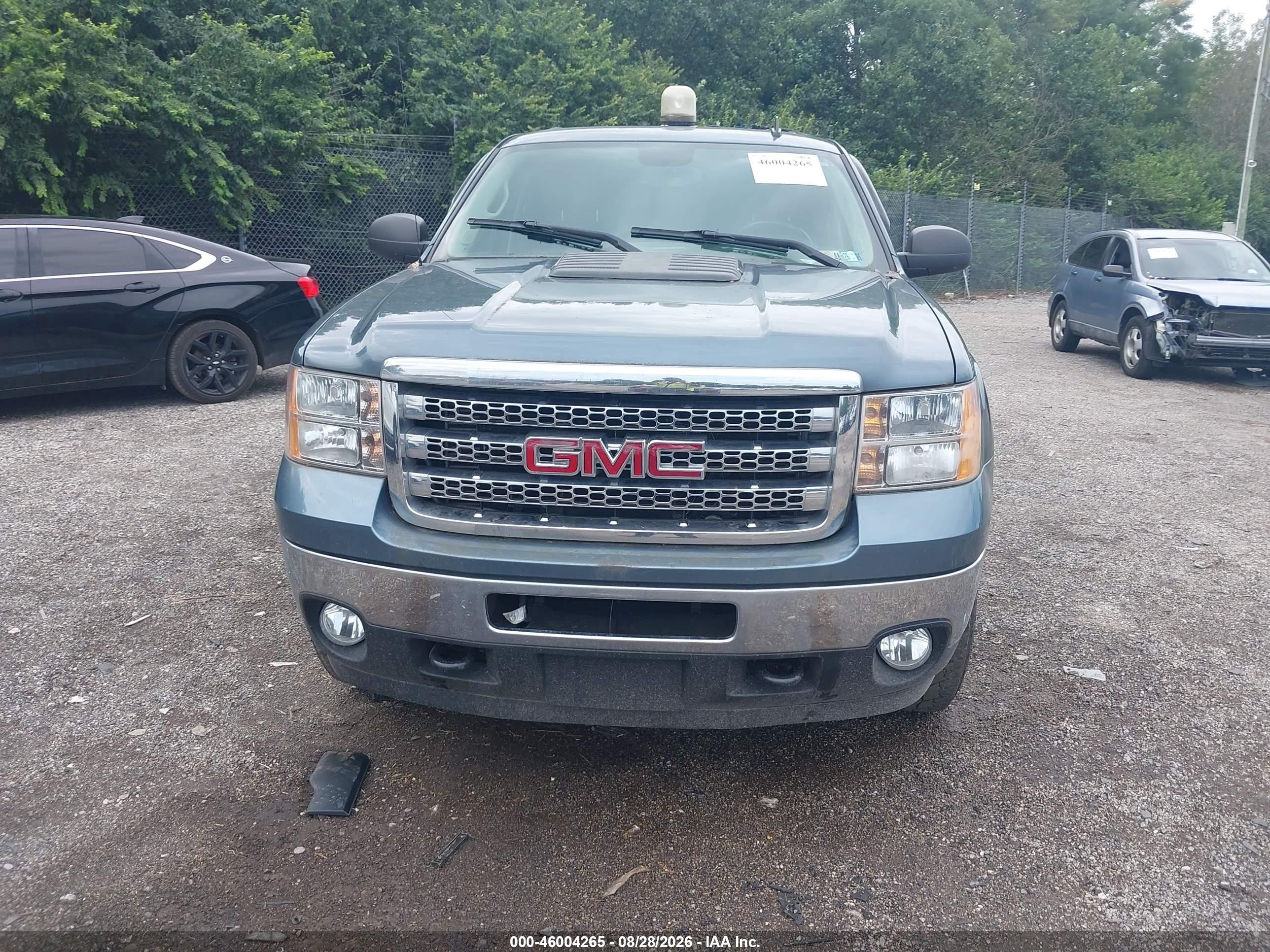 2013 Gmc Sierra 2500hd Sle Blue vin: 1GT120C83DF149134