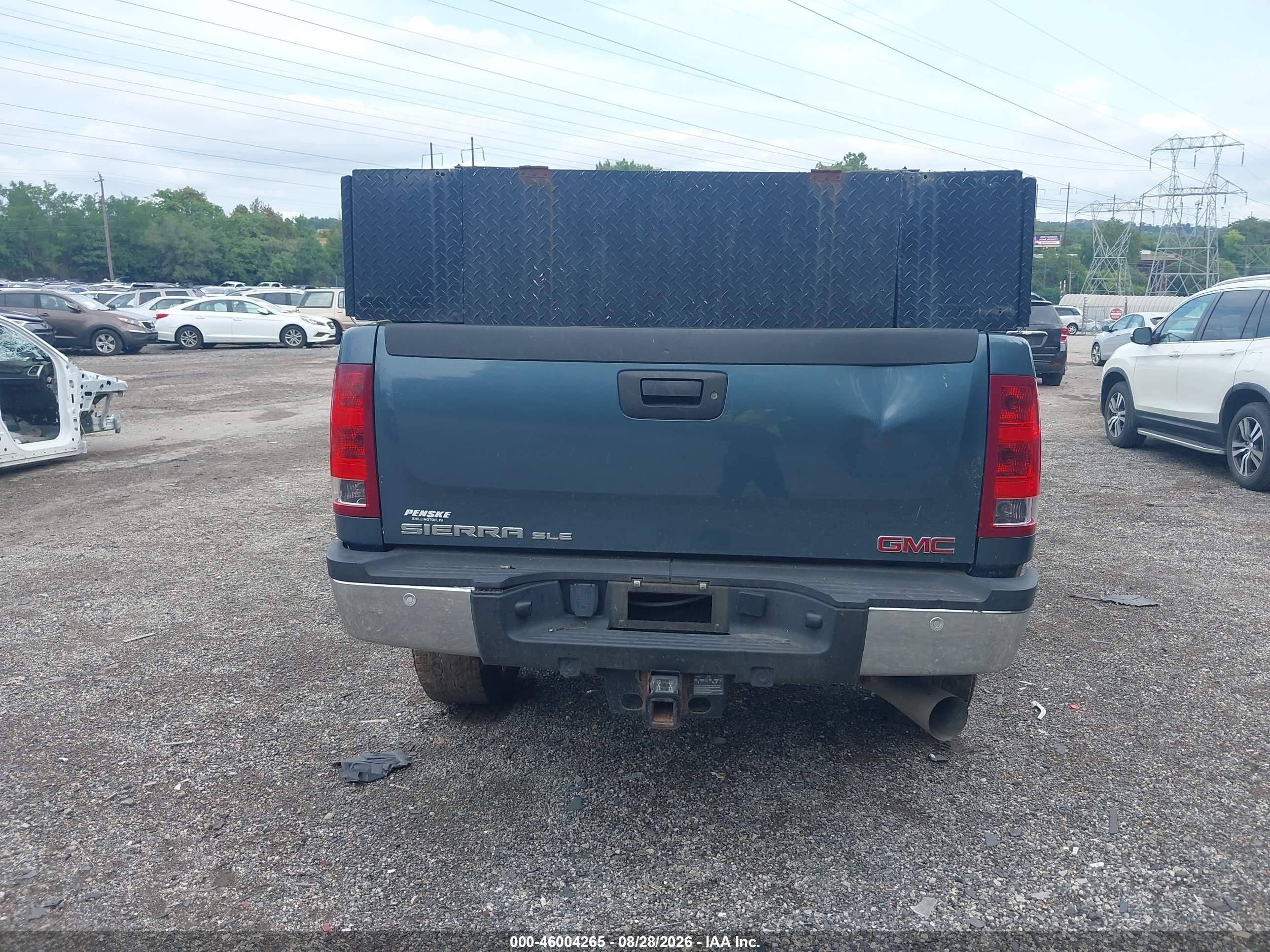 2013 Gmc Sierra 2500hd Sle Blue vin: 1GT120C83DF149134