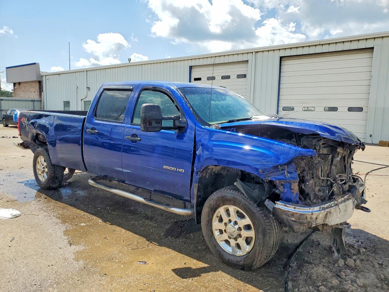 2014 Gmc Sierra K2500 Sle Синий vin: 1GT120C83EF158854