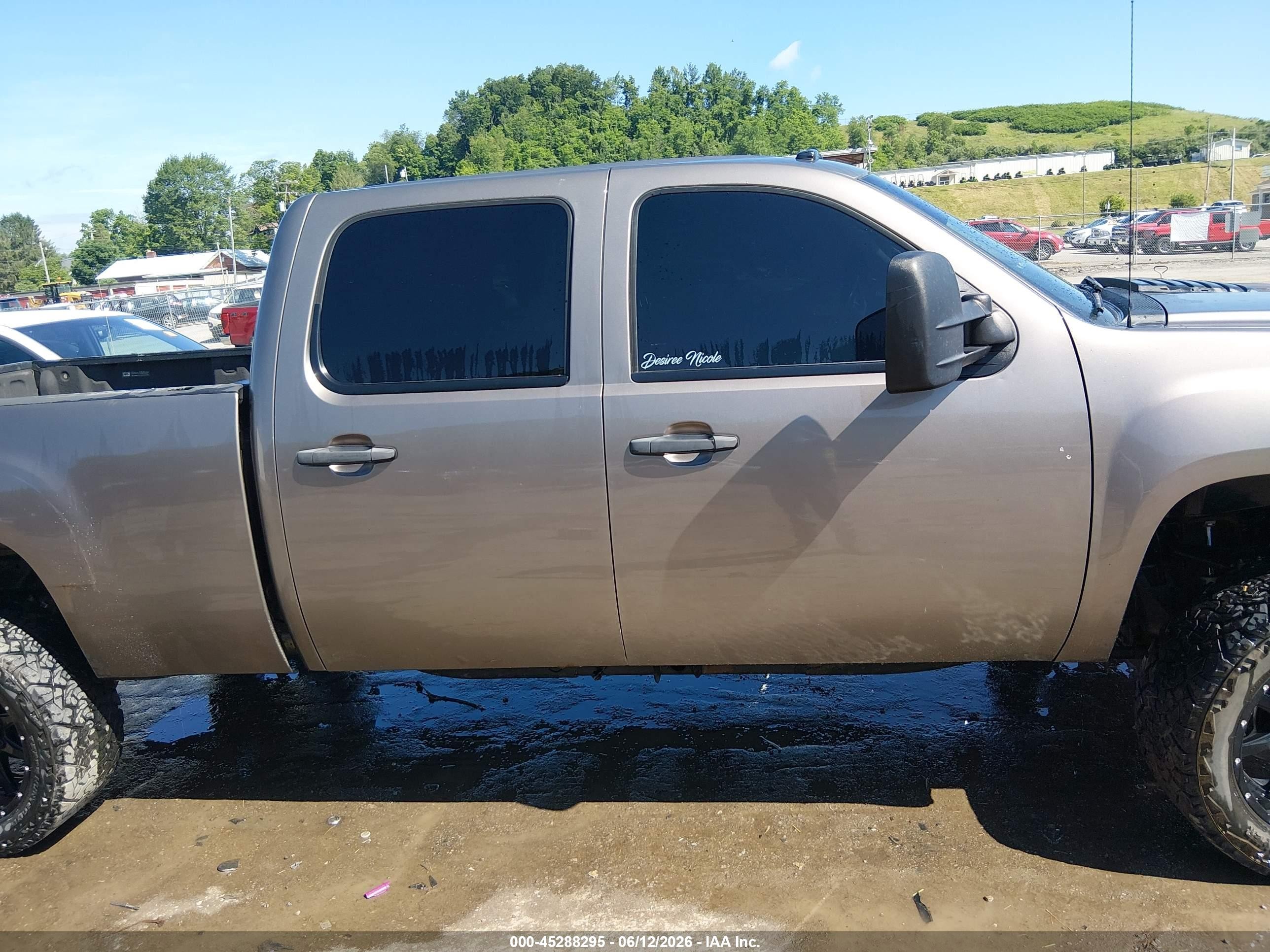 2012 Gmc Sierra 2500hd Sle Gray vin: 1GT120C86CF187665