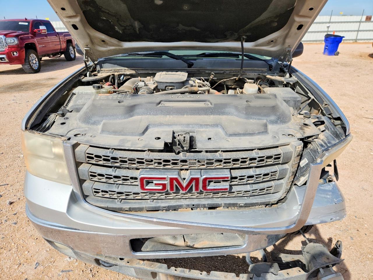 2011 Gmc Sierra K2500 Sle Silver vin: 1GT120C87BF116540