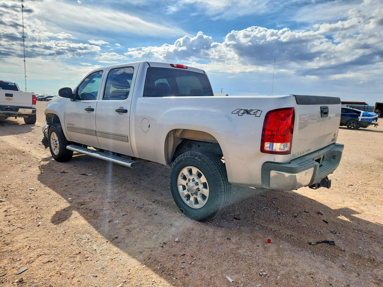 2011 Gmc Sierra K2500 Sle Silver vin: 1GT120C87BF116540