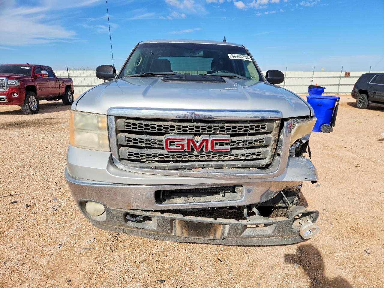 2011 Gmc Sierra K2500 Sle Silver vin: 1GT120C87BF116540