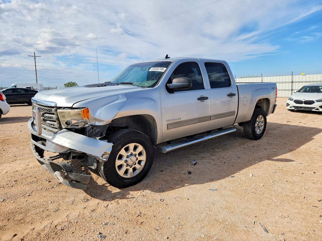 2011 Gmc Sierra K2500 Sle Серебряный vin: 1GT120C87BF116540