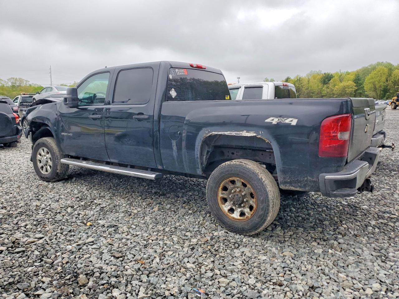 2011 Gmc Sierra K2500 Sle Black vin: 1GT120C87BF193893