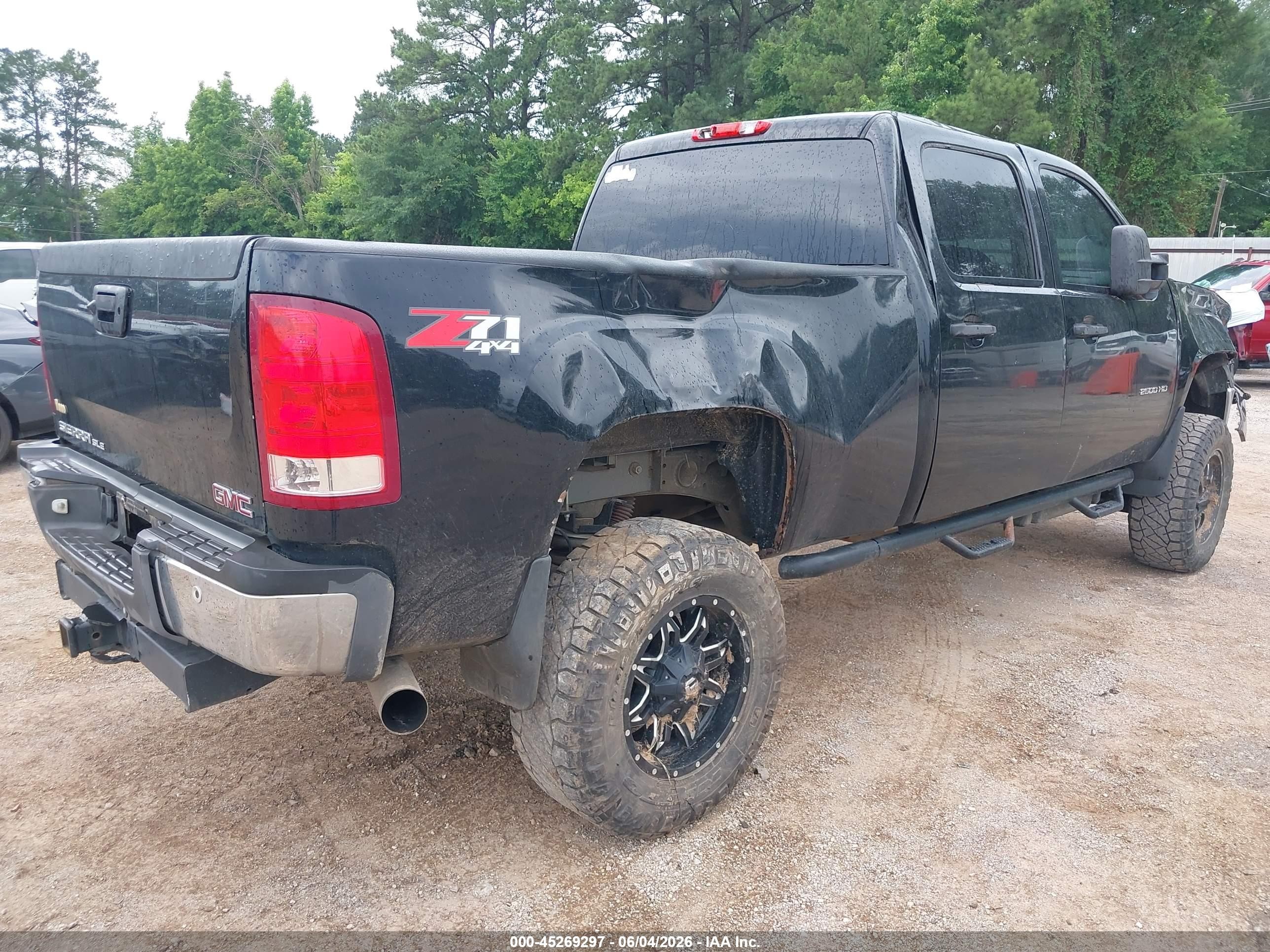 2013 Gmc Sierra 2500hd Sle Black vin: 1GT120C87DF141523