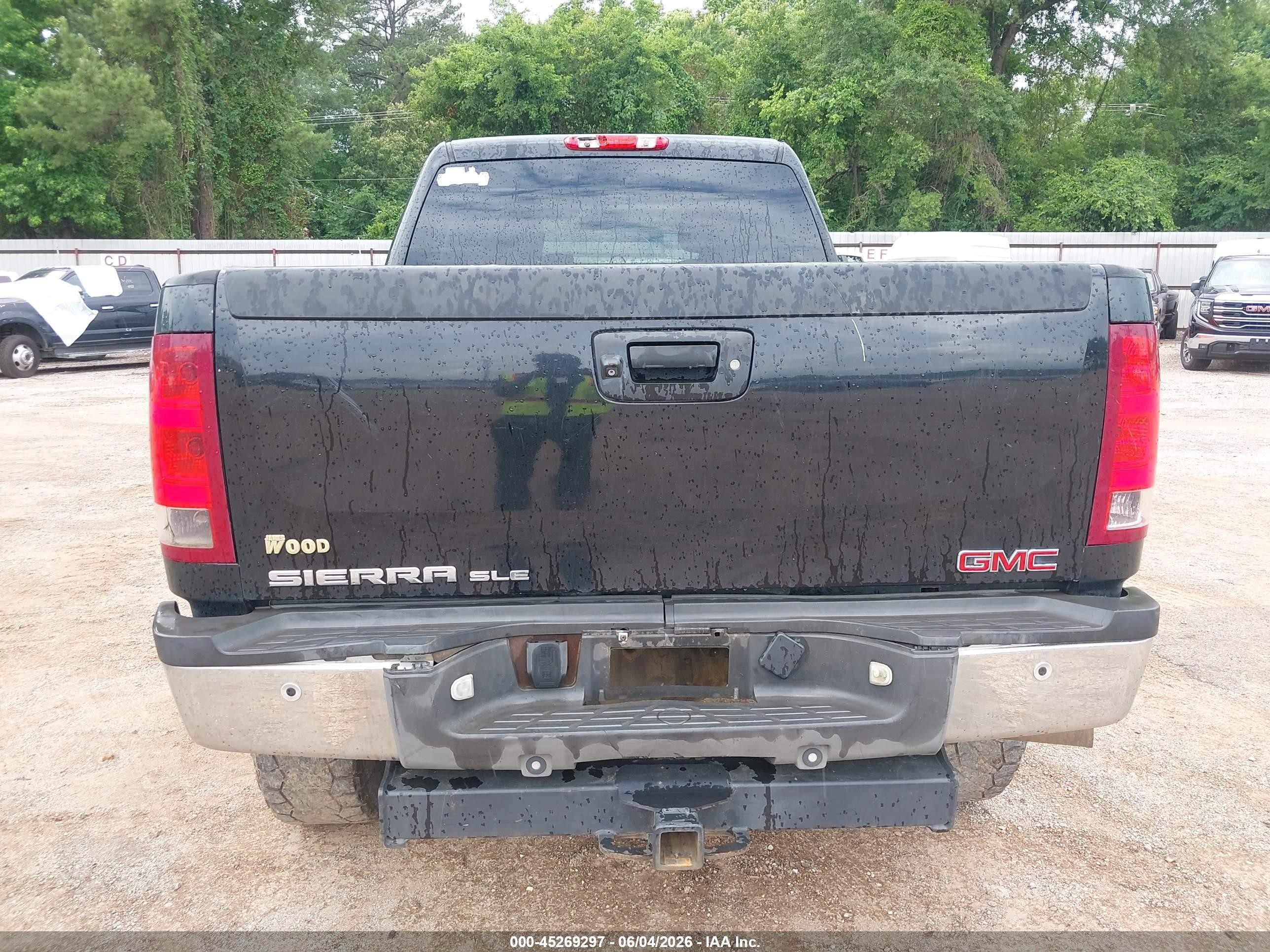 2013 Gmc Sierra 2500hd Sle Black vin: 1GT120C87DF141523