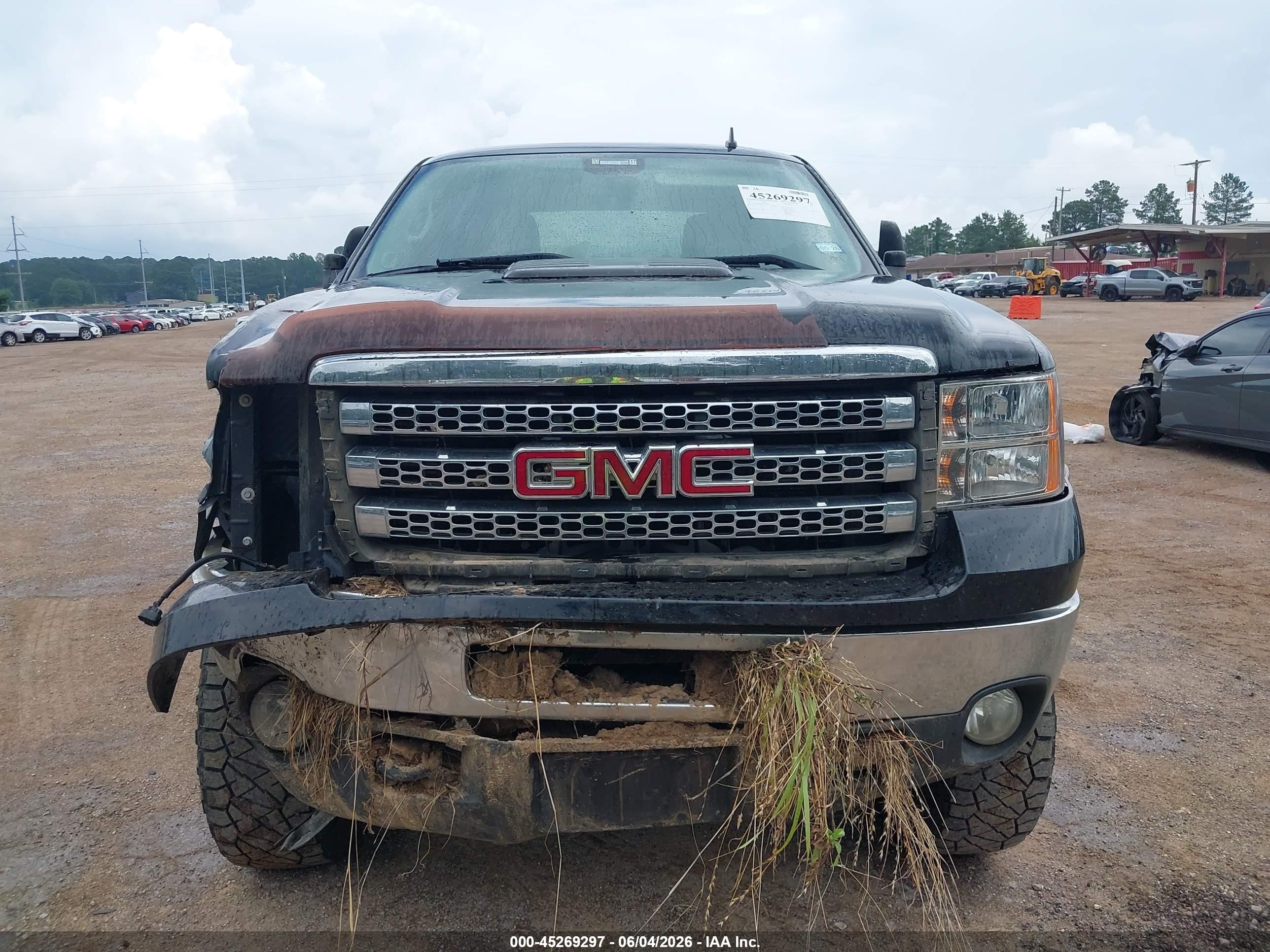 2013 Gmc Sierra 2500hd Sle Black vin: 1GT120C87DF141523