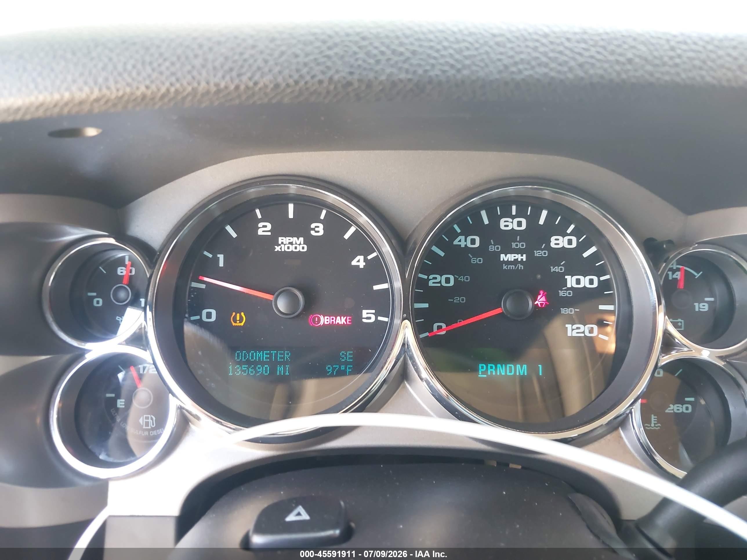 2013 Gmc Sierra 2500hd Sle White vin: 1GT120C87DF216415