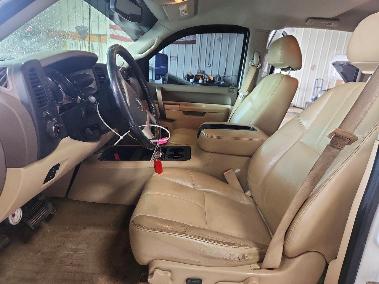 2014 Gmc Sierra K2500 Sle White vin: 1GT120C88EF149213