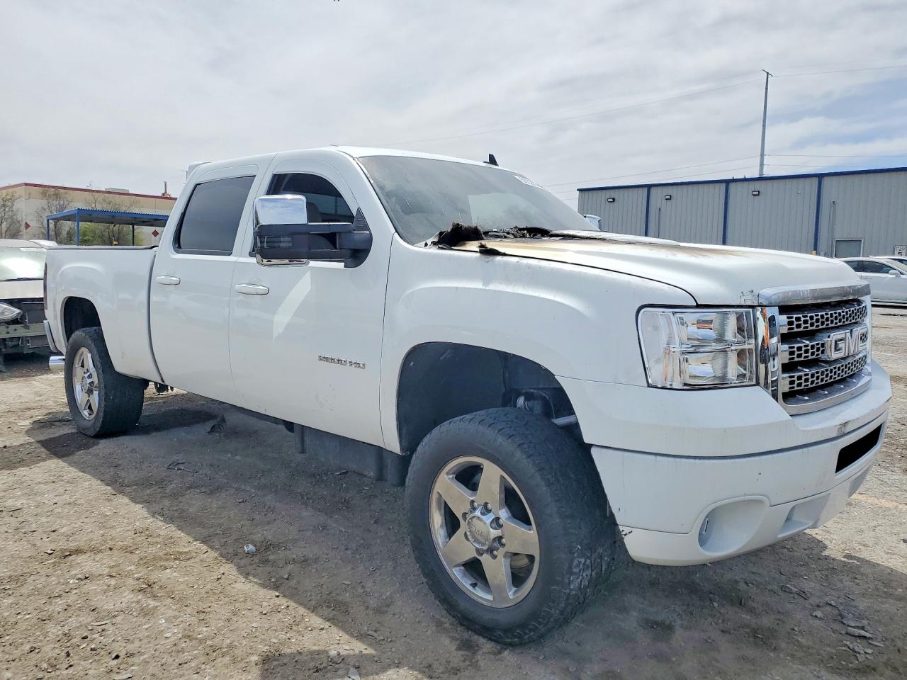 2012 Gmc Sierra K2500 Sle White vin: 1GT120C89CF161190