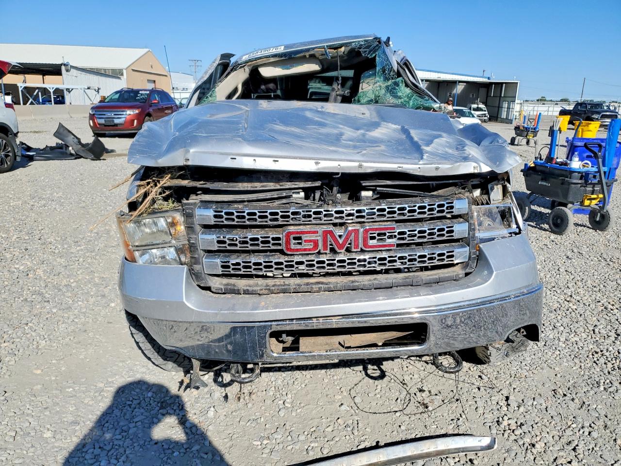 2012 Gmc Sierra K2500 Sle Blue vin: 1GT120C8XCF141160
