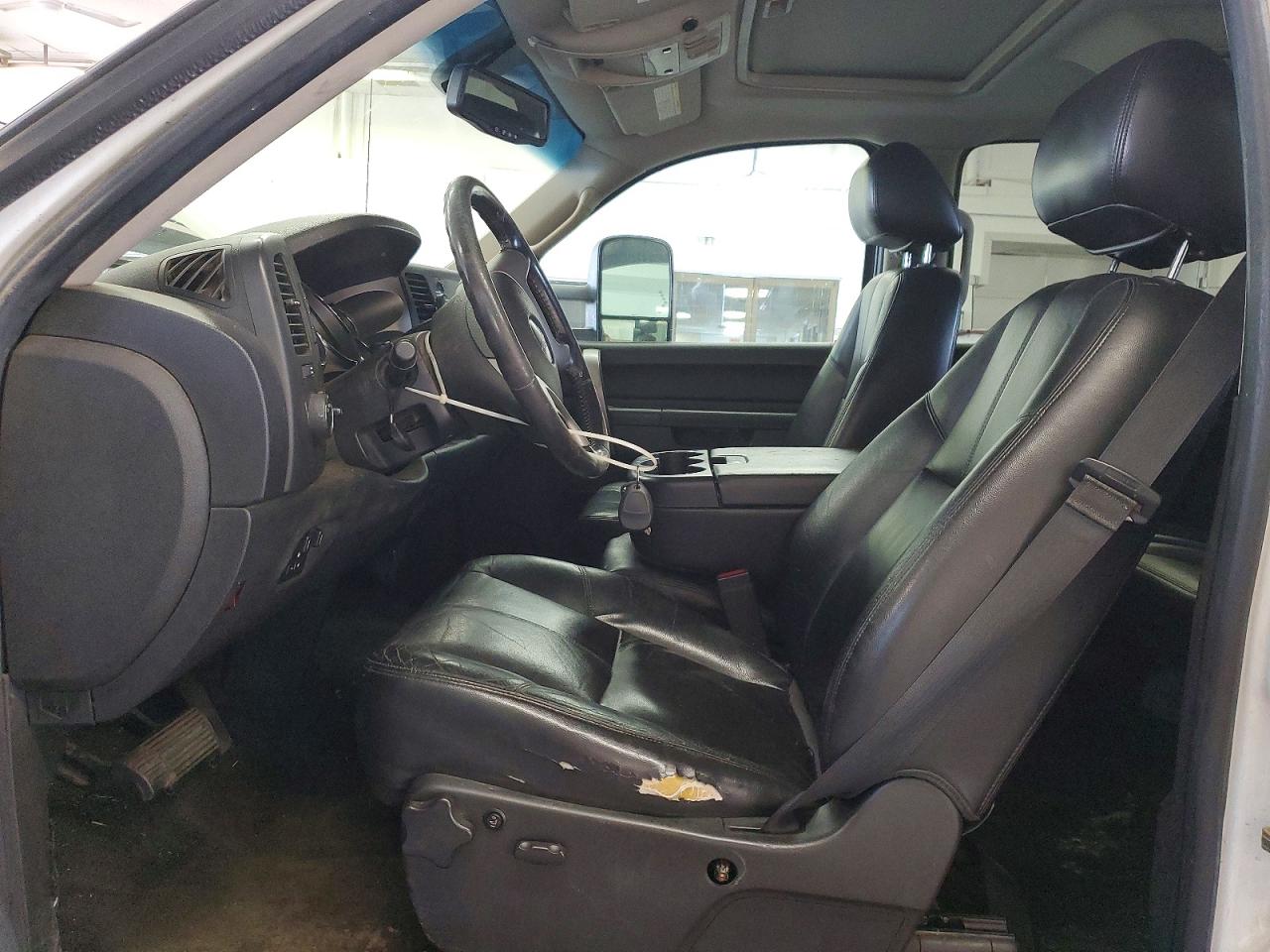 2012 Gmc Sierra K2500 Sle White vin: 1GT120CG1CF167573