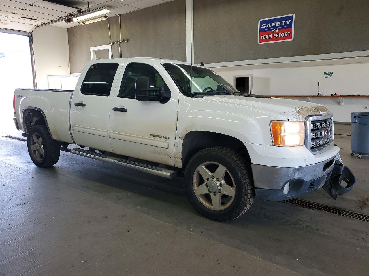2012 Gmc Sierra K2500 Sle White vin: 1GT120CG1CF167573