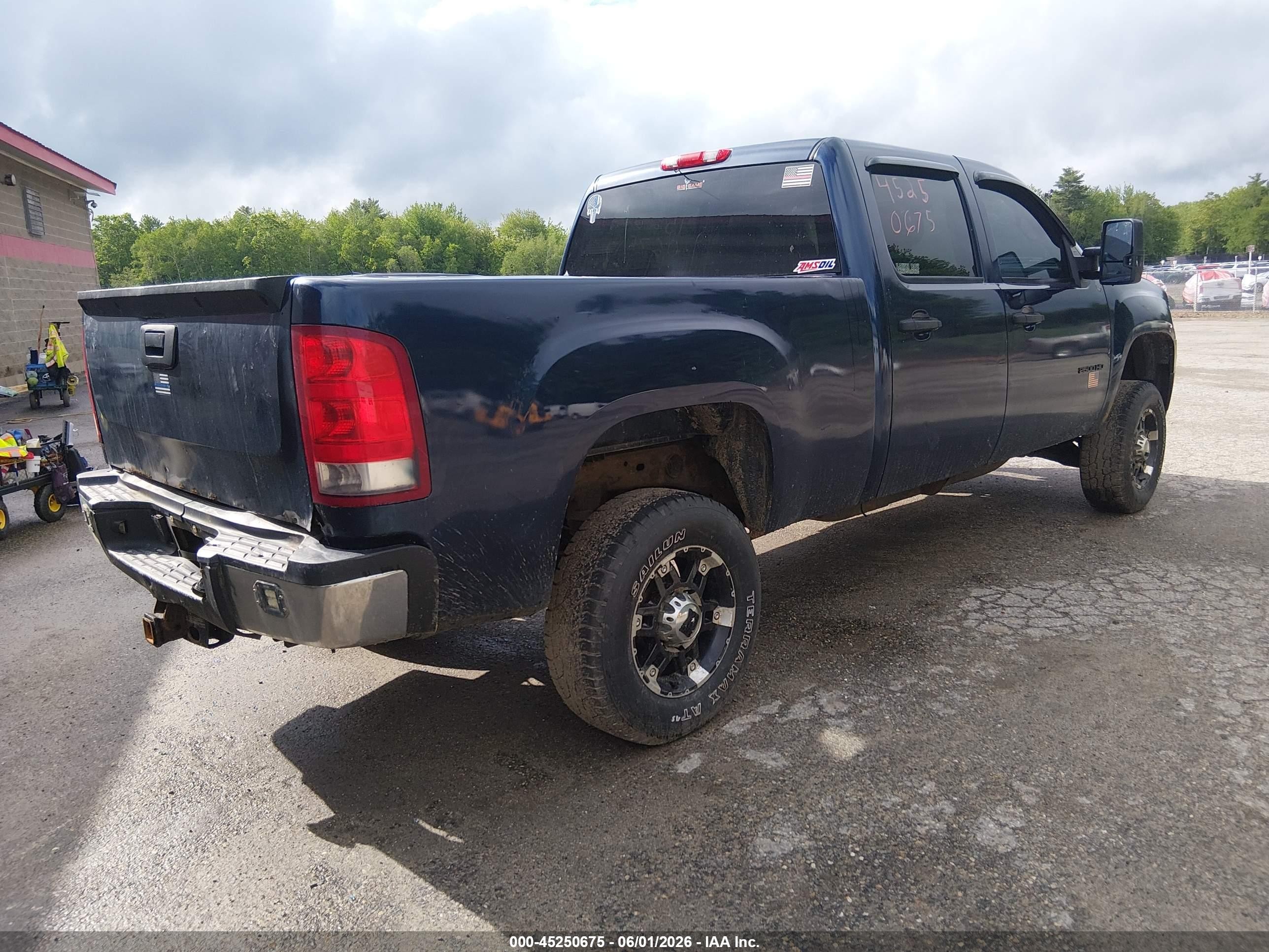 2012 Gmc Sierra 2500hd Sle Blue vin: 1GT120CG3CF208253