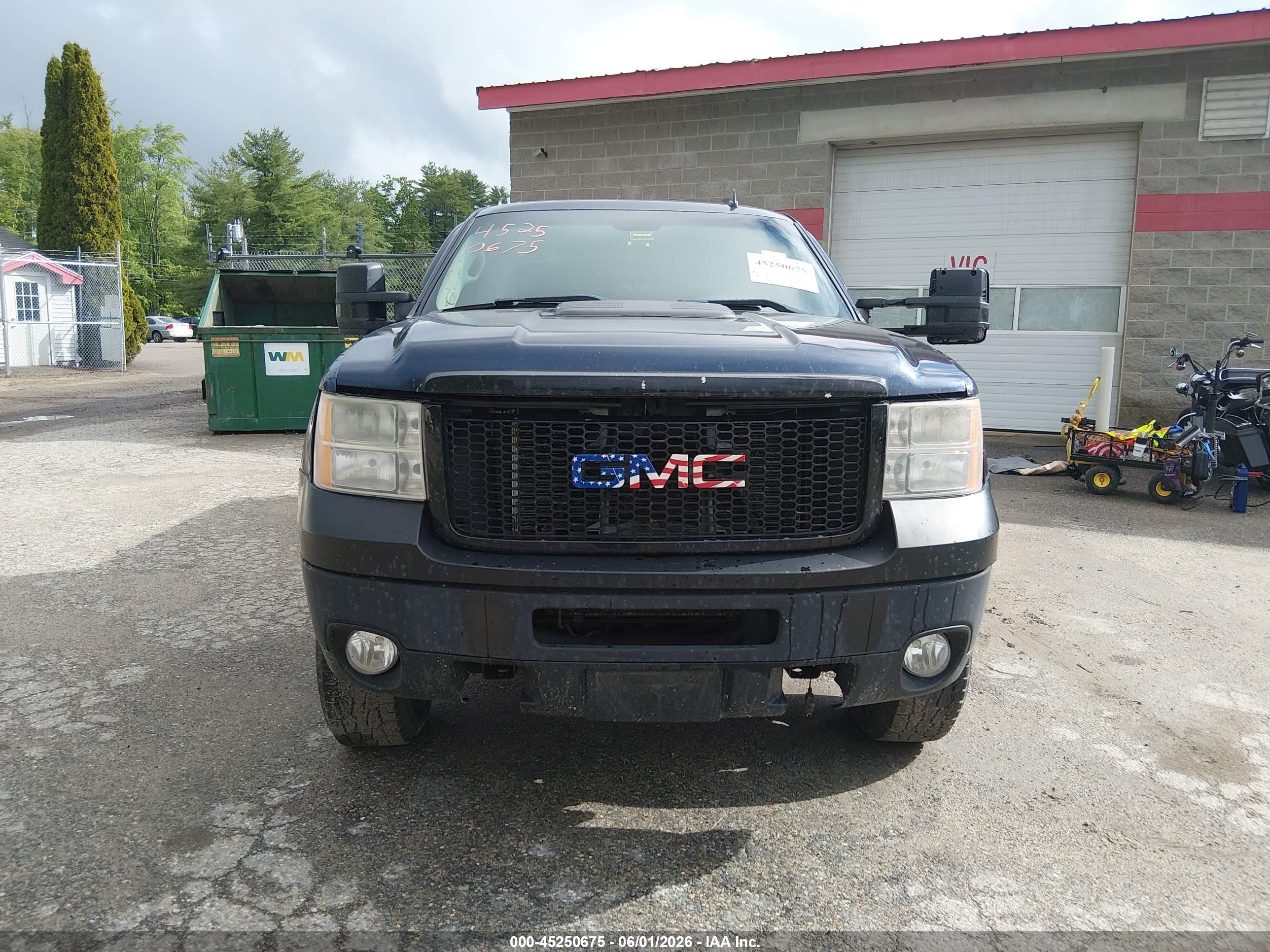 2012 Gmc Sierra 2500hd Sle Blue vin: 1GT120CG3CF208253