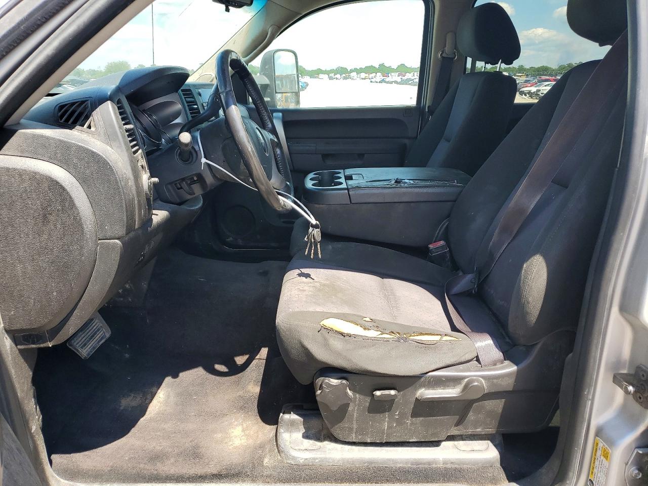 2012 Gmc Sierra K2500 Sle Silver vin: 1GT120CG5CF140747