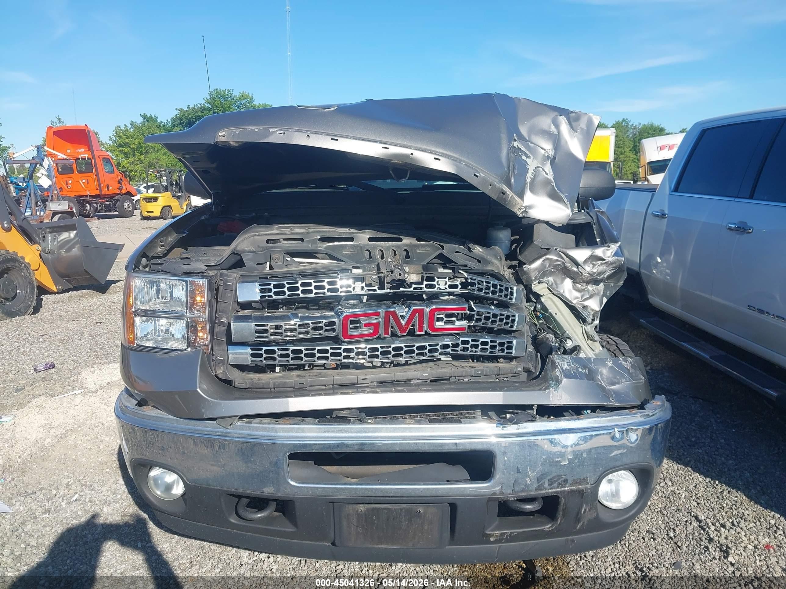 2012 Gmc Sierra 2500hd Sle Gray vin: 1GT120CG5CF166037