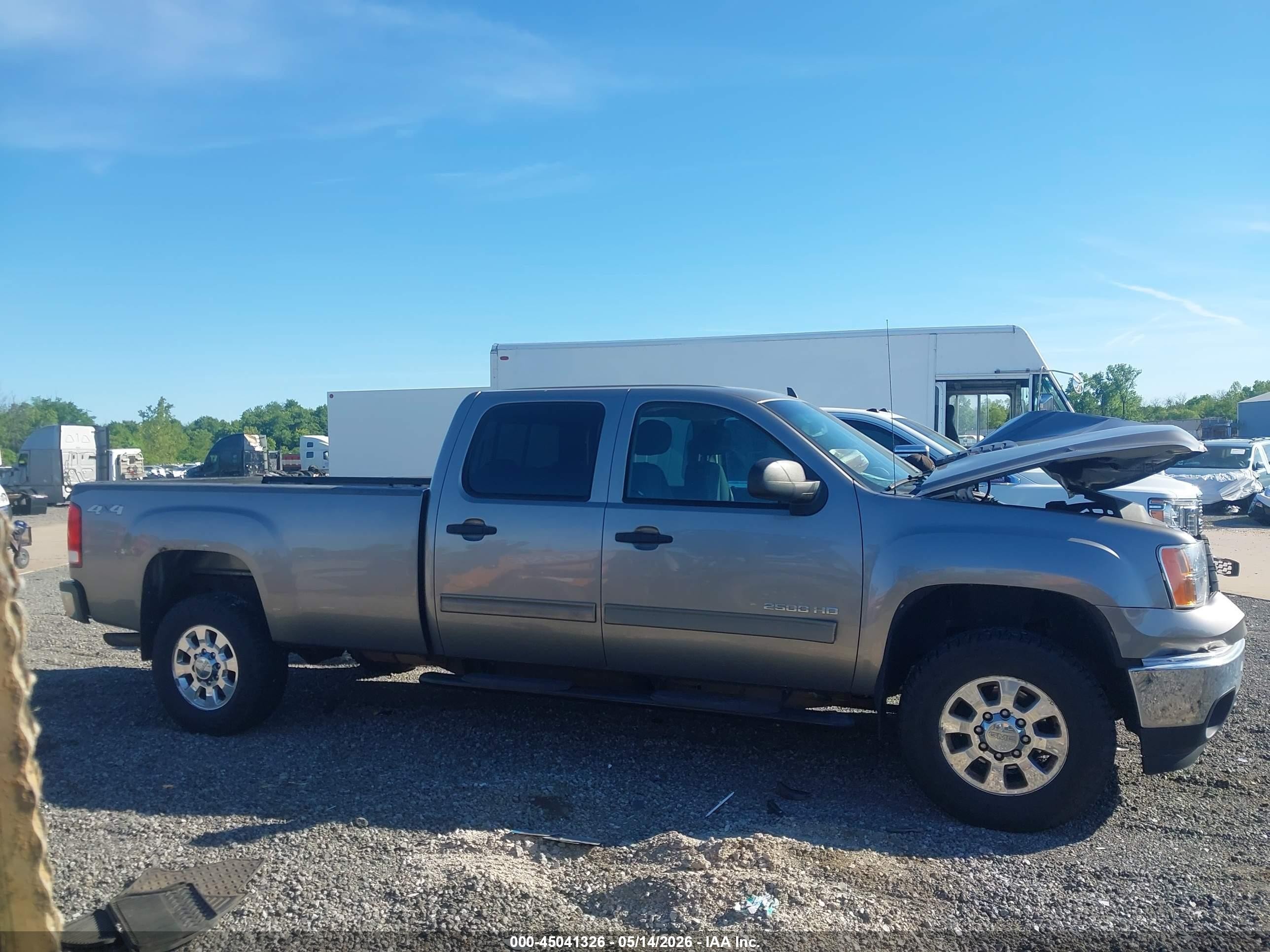 2012 Gmc Sierra 2500hd Sle Gray vin: 1GT120CG5CF166037