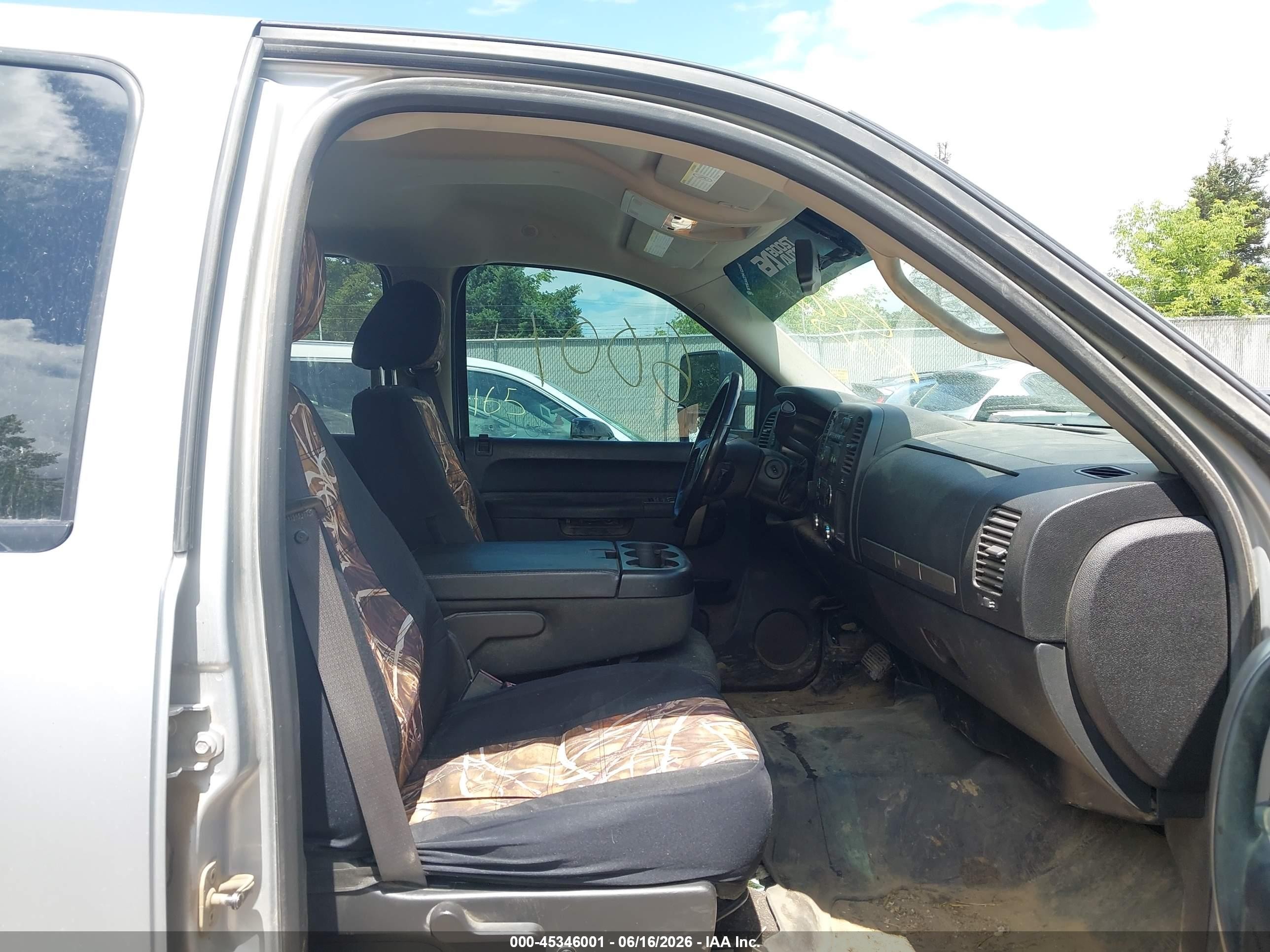 2012 Gmc Sierra 2500hd Sle Silver vin: 1GT120CG6CF212104