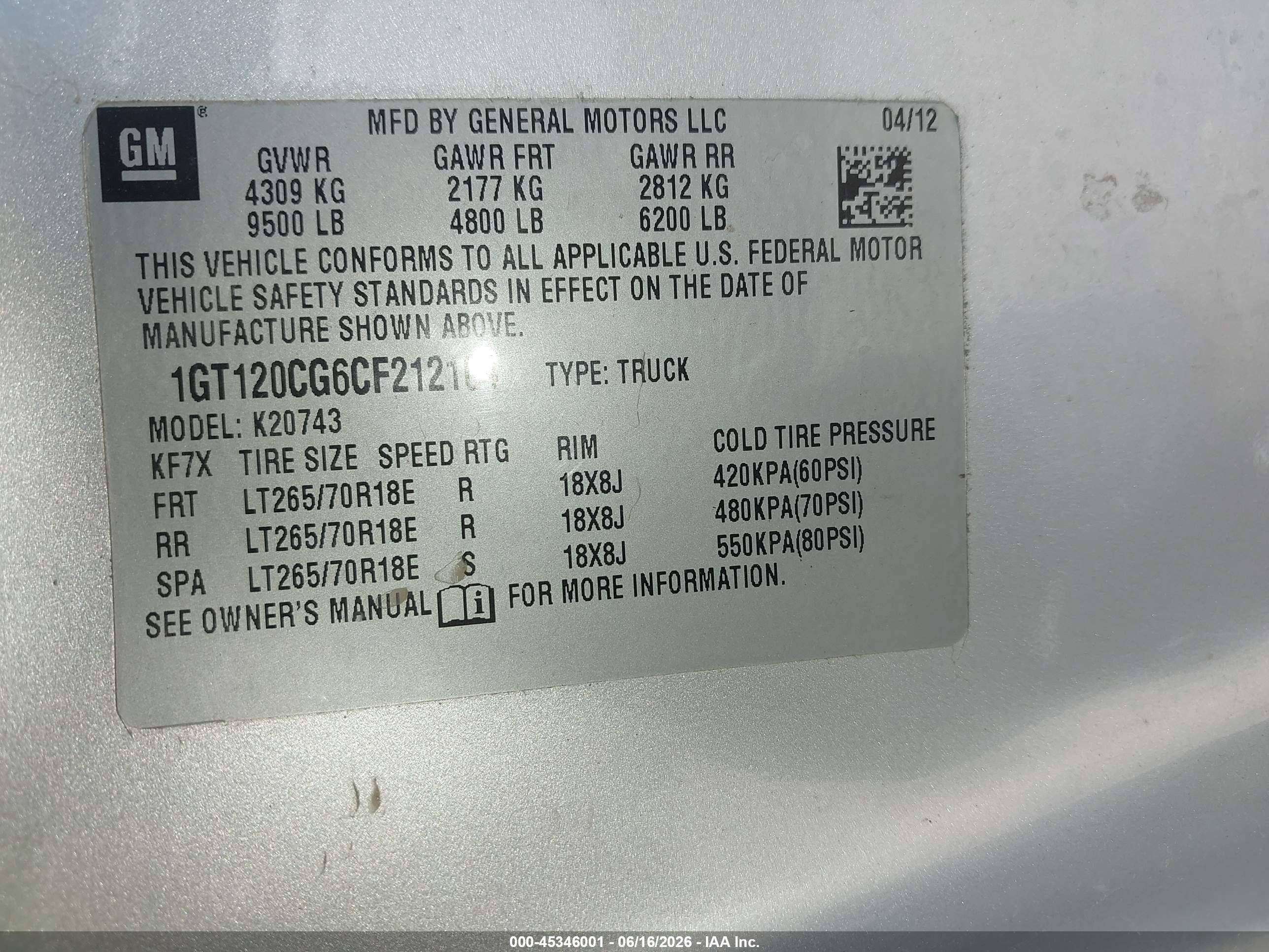 2012 Gmc Sierra 2500hd Sle Silver vin: 1GT120CG6CF212104