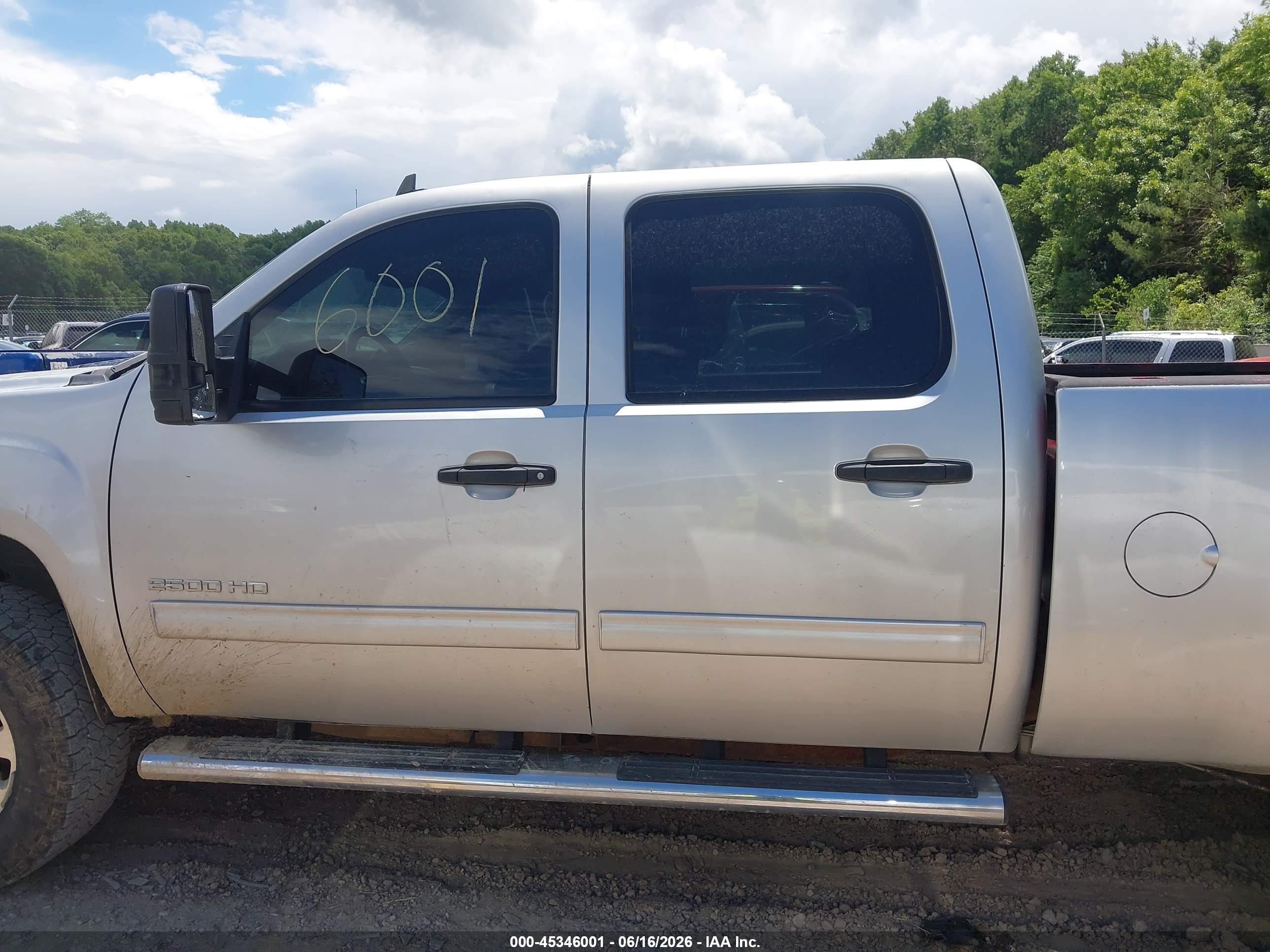 2012 Gmc Sierra 2500hd Sle Silver vin: 1GT120CG6CF212104