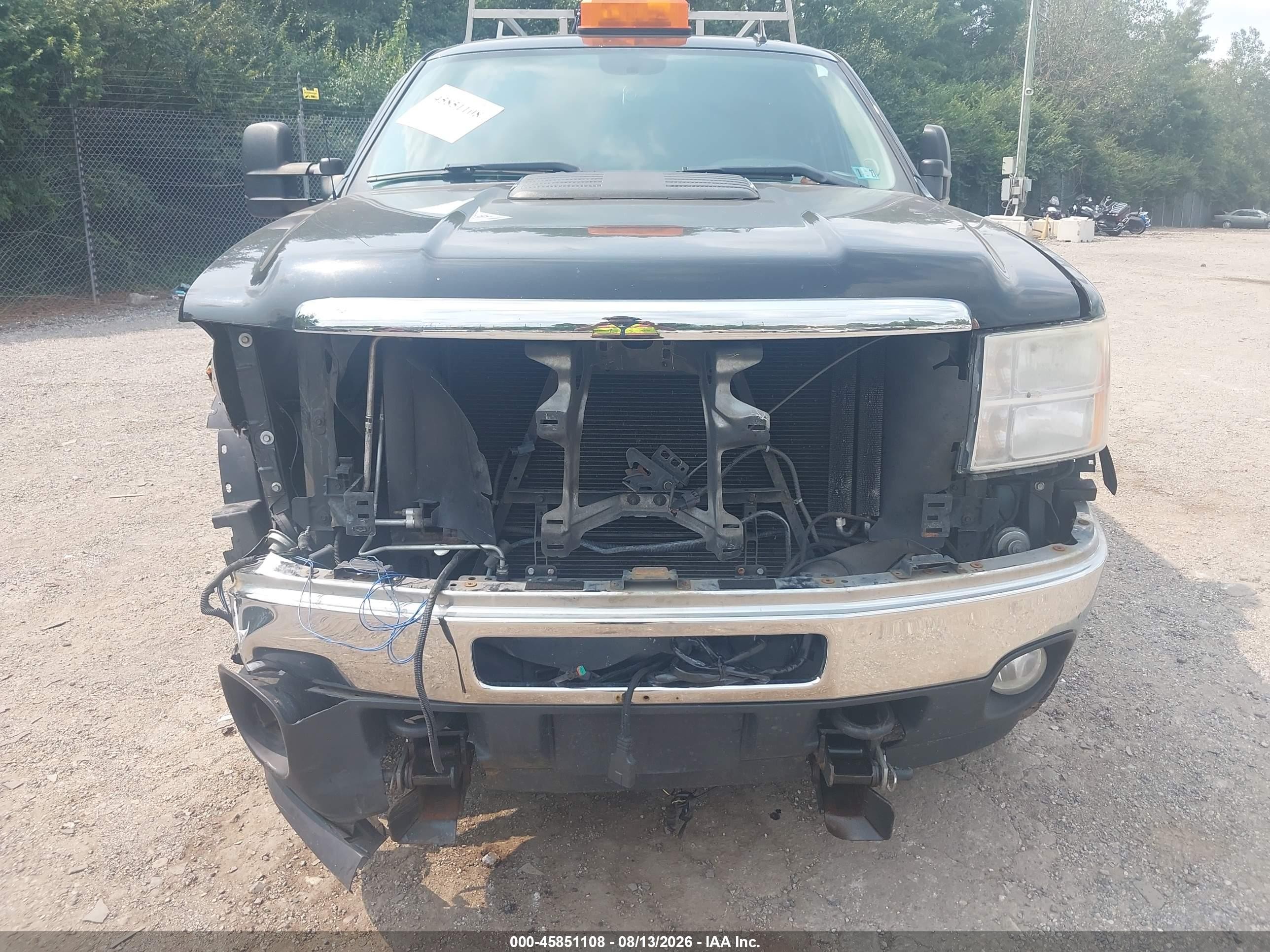 2012 Gmc Sierra 2500hd Sle Black vin: 1GT120CG7CF119236