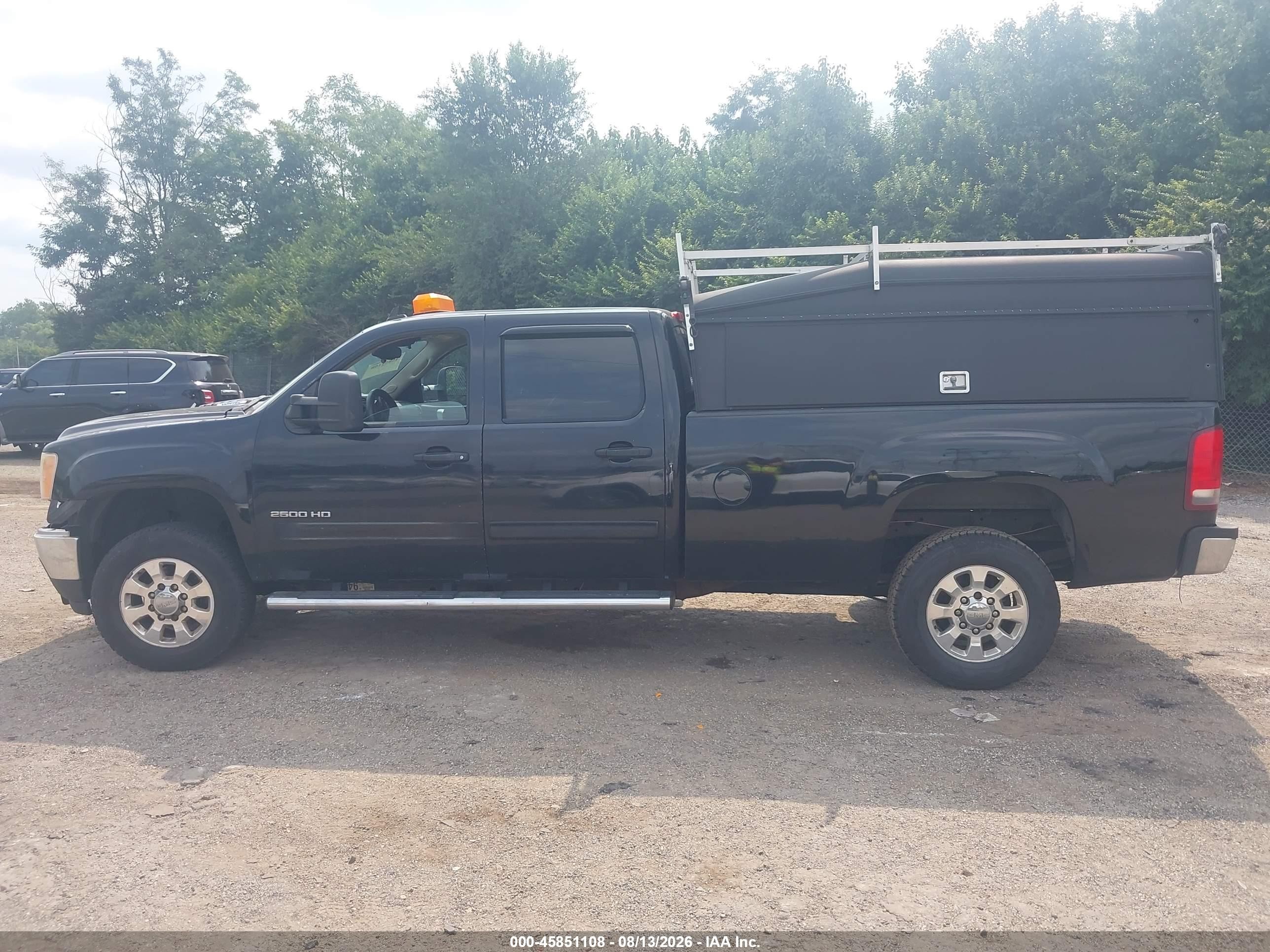 2012 Gmc Sierra 2500hd Sle Black vin: 1GT120CG7CF119236
