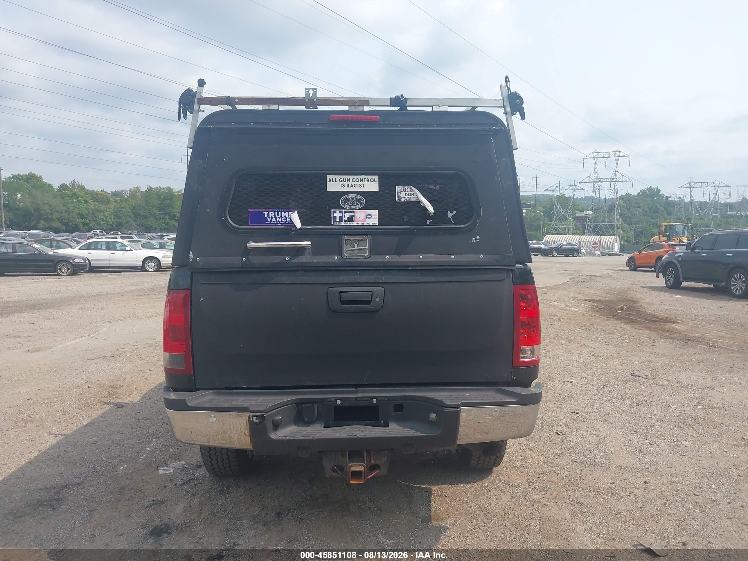 2012 Gmc Sierra 2500hd Sle Black vin: 1GT120CG7CF119236