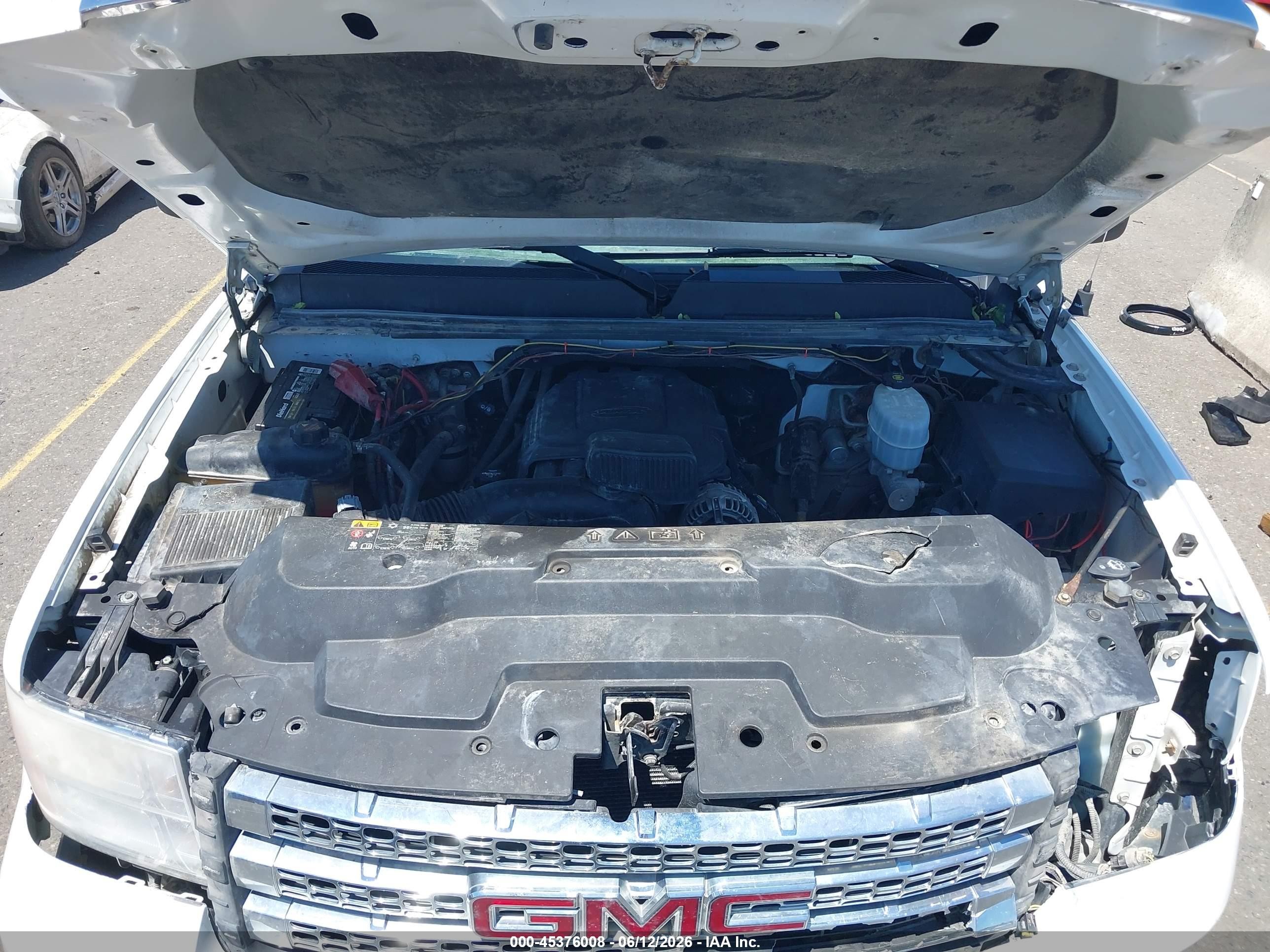 2012 Gmc Sierra 2500hd Sle White vin: 1GT120CG7CF234838